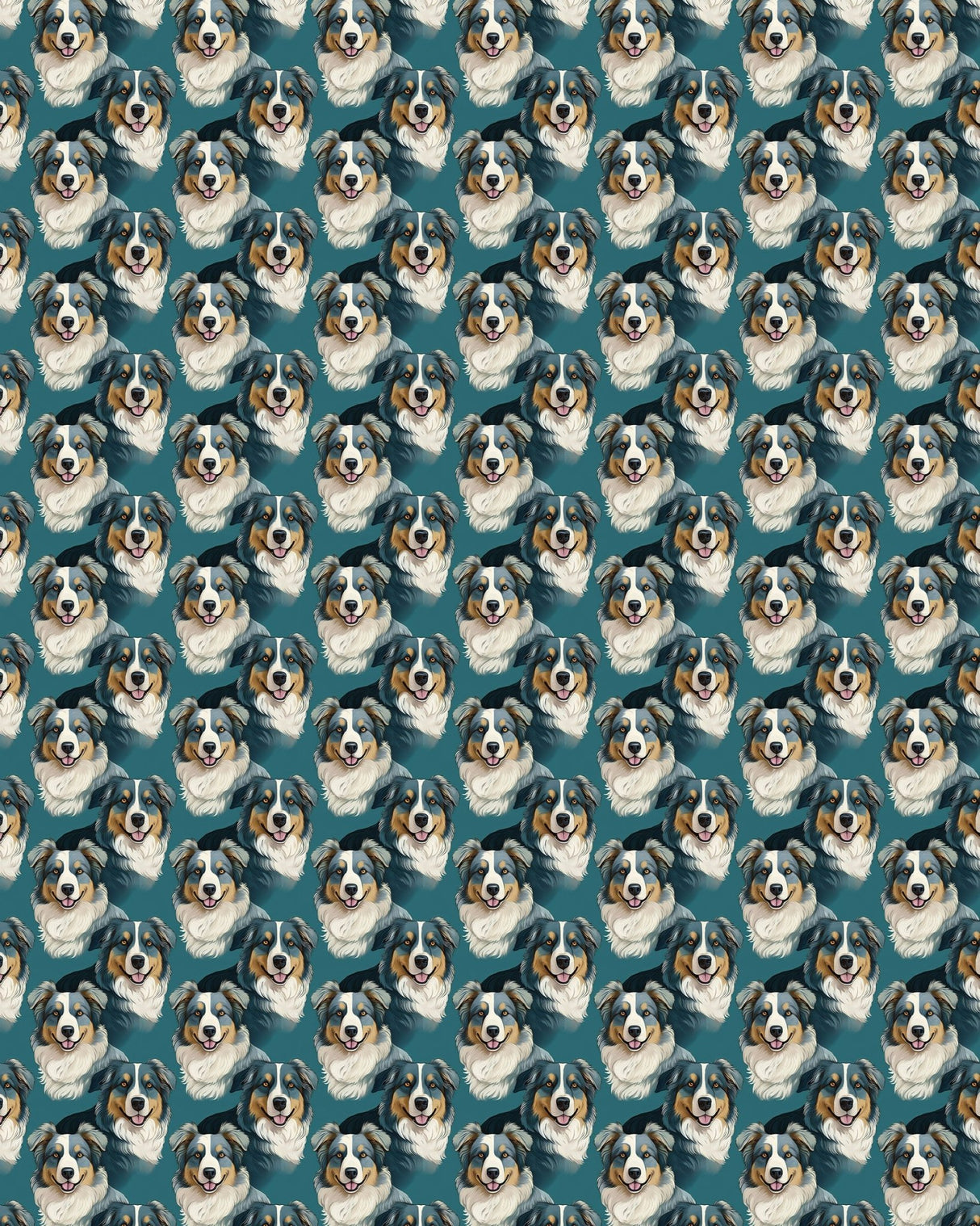 Australian Shepherd Your Heart Sherpa Blanket - London Penny Gift Wrap