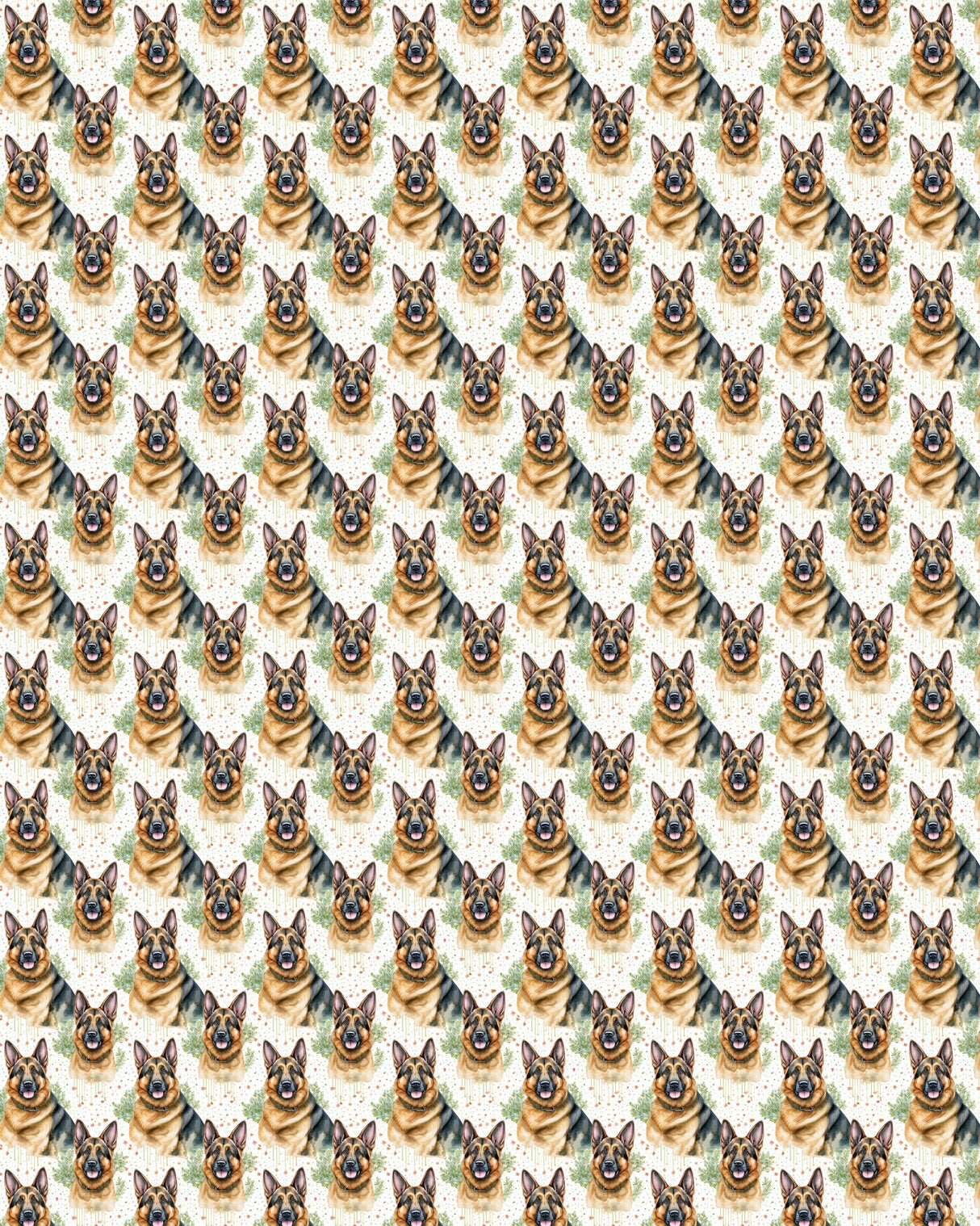 Do You Speak German Shepherd? Sherpa Blanket - London Penny Gift Wrap