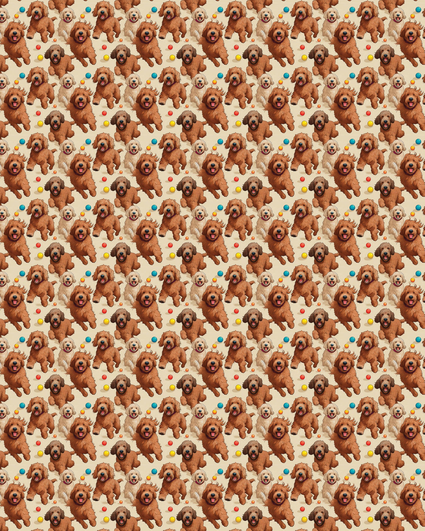 Doodle Frolics Sherpa Blanket