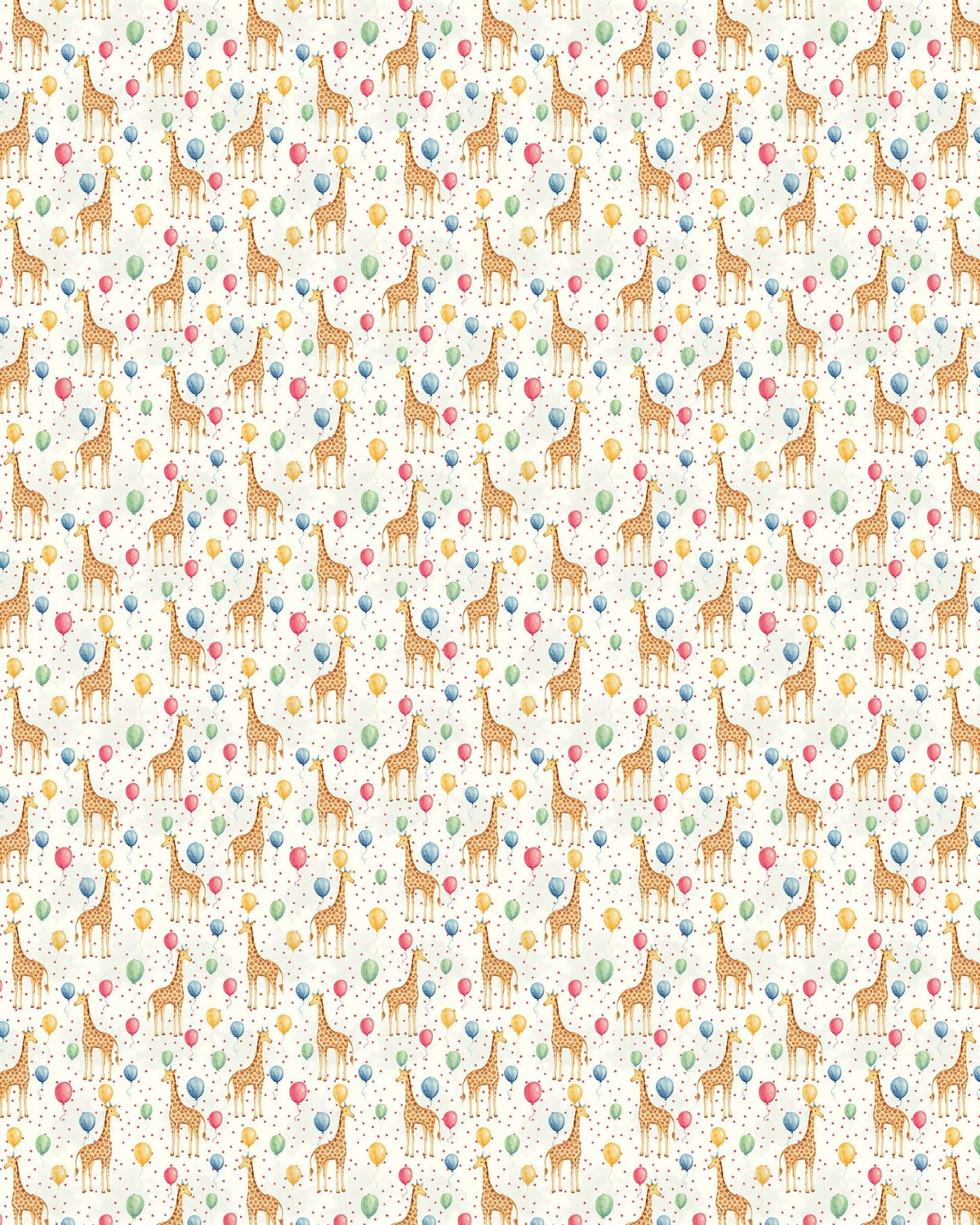 Giraffe Balloon Bash Sherpa Blanket - London Penny Gift Wrap