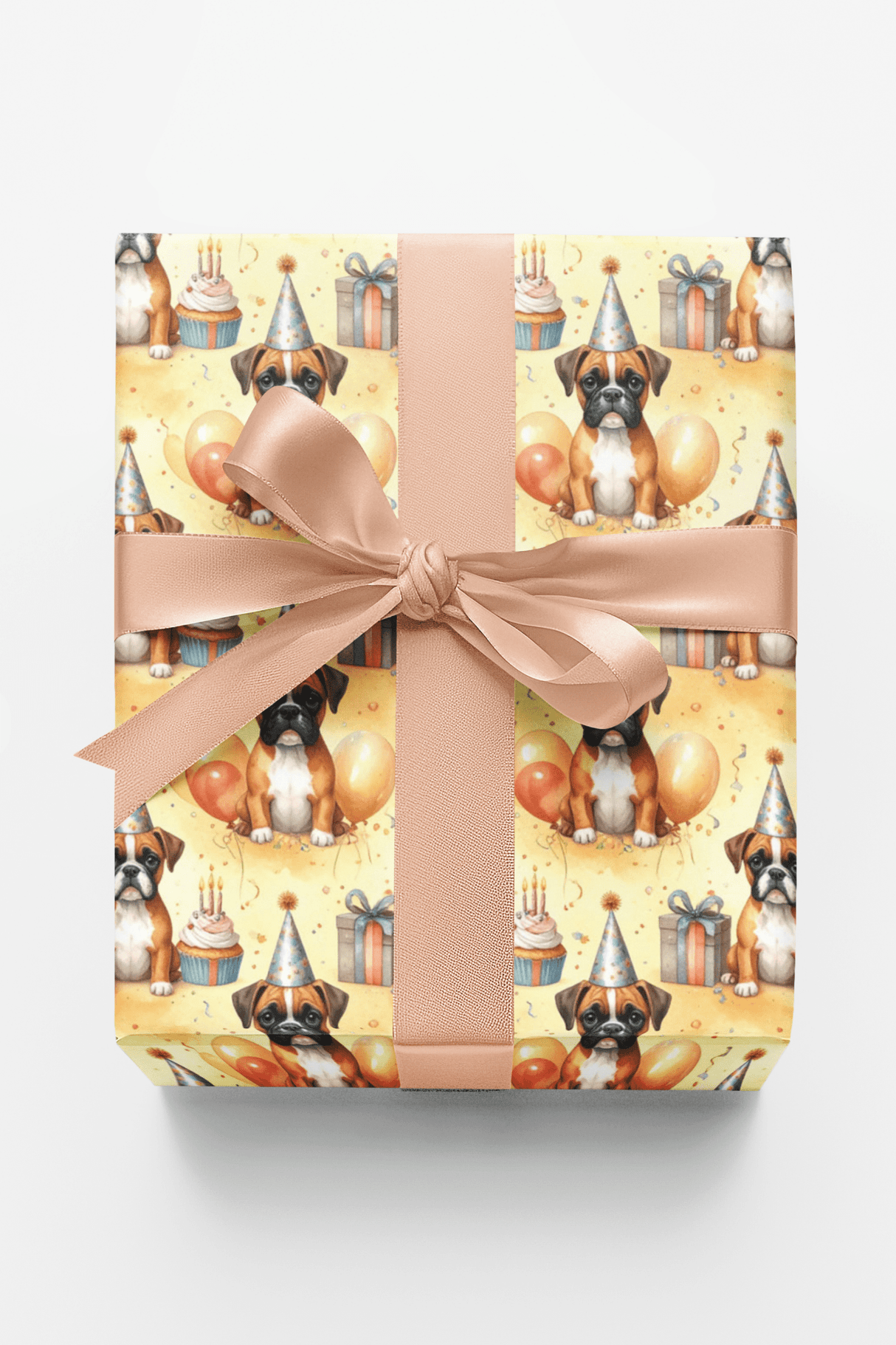 Birthday Boxer Celebration Wrapping Paper - London Penny Gift Wrap
