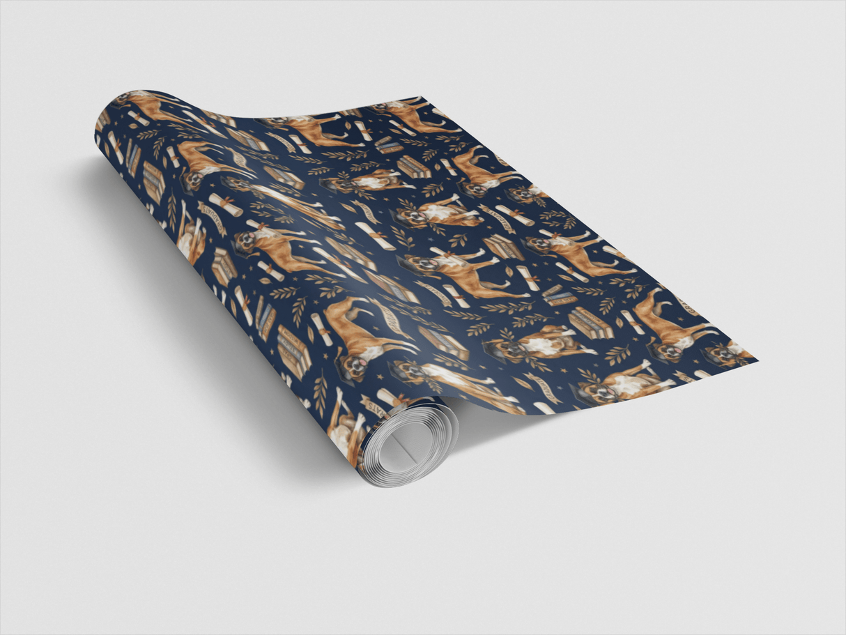 Graduation Boxer Wrapping Paper - London Penny Gift Wrap