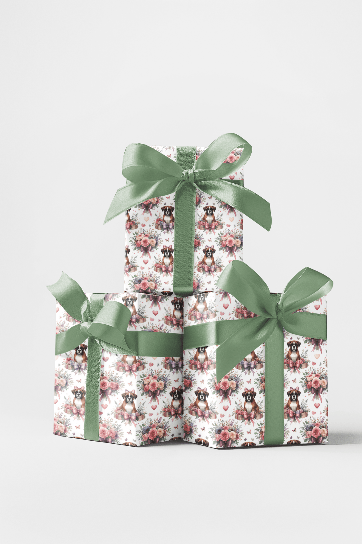 Mother’s Day Boxer Wrapping Paper - London Penny Gift Wrap