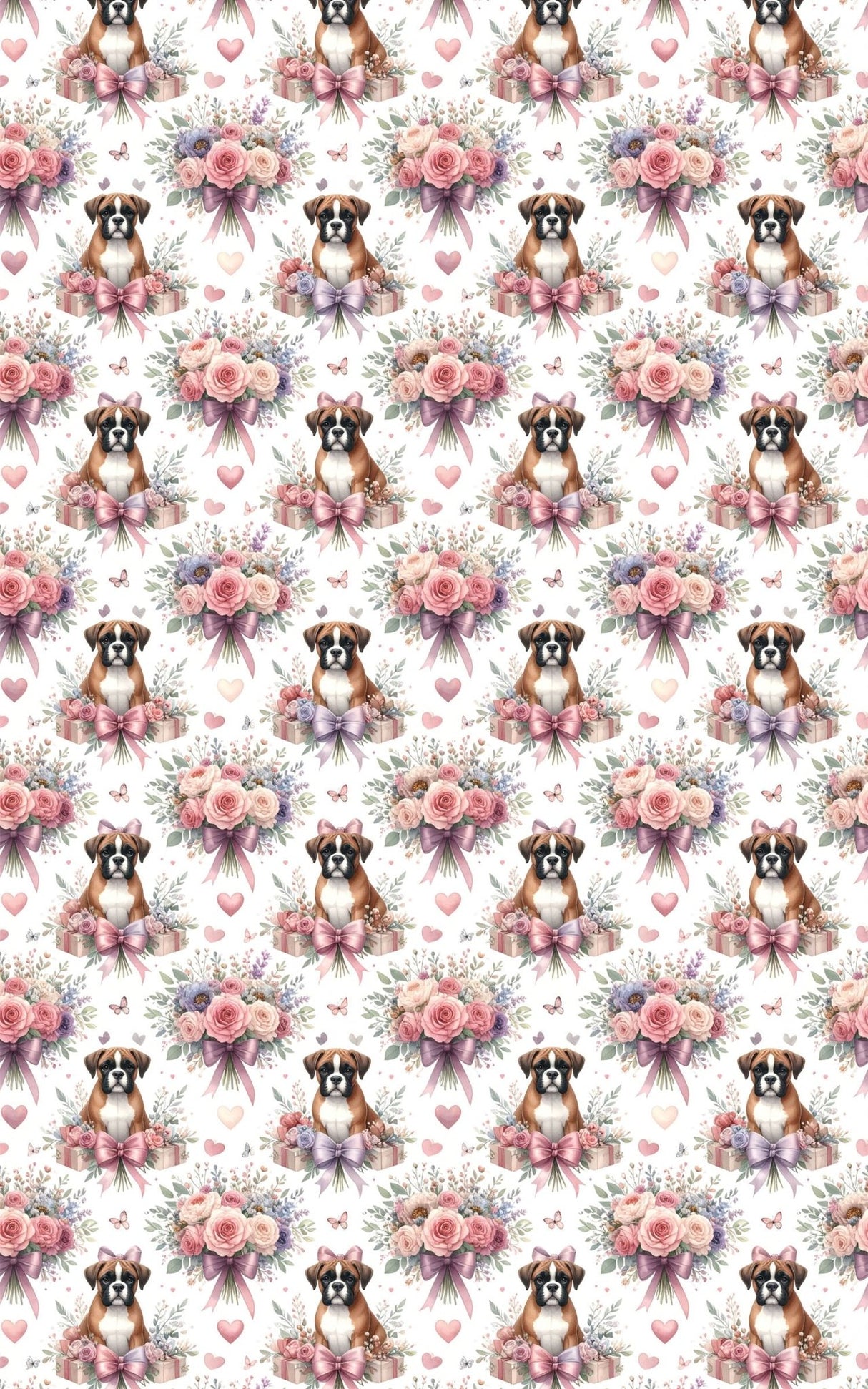 Mother’s Day Boxer Wrapping Paper - London Penny Gift Wrap