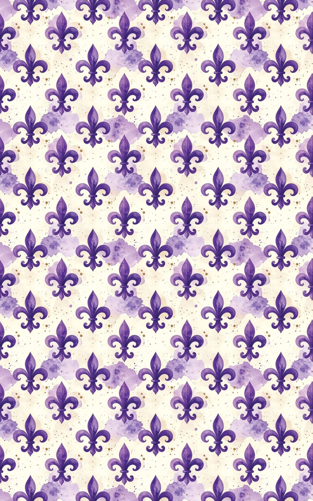 Minimal Royal Fleur-de-Lis Wrapping Paper - London Penny Gift Wrap