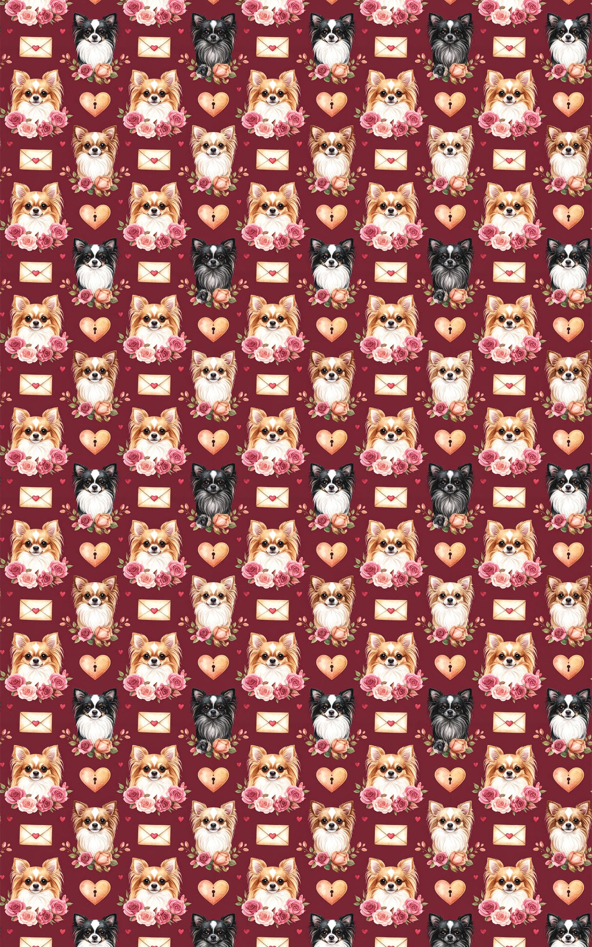 Chihuahua Love & Kisses Wrapping Paper
