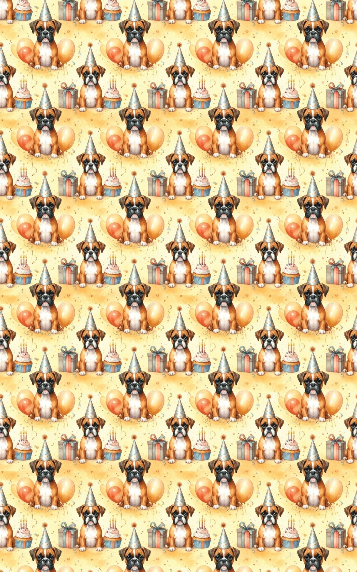 Birthday Boxer Celebration Wrapping Paper - London Penny Gift Wrap