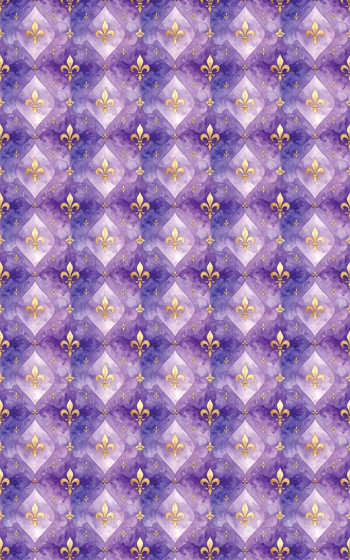 Imperial Fleur-de-Lis Wrapping Paper - London Penny Gift Wrap