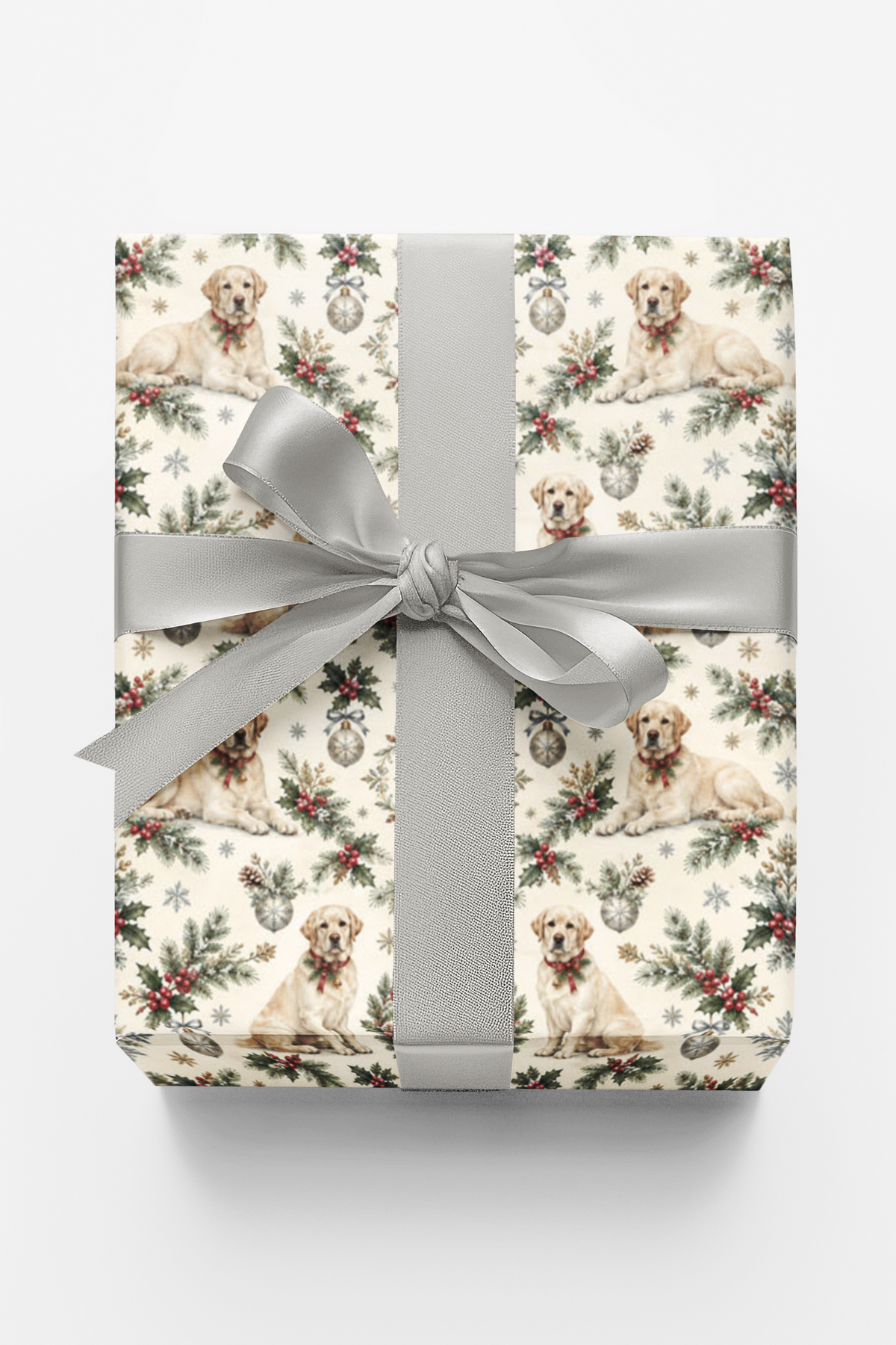 Winter Wonderland Labradors Wrapping Paper