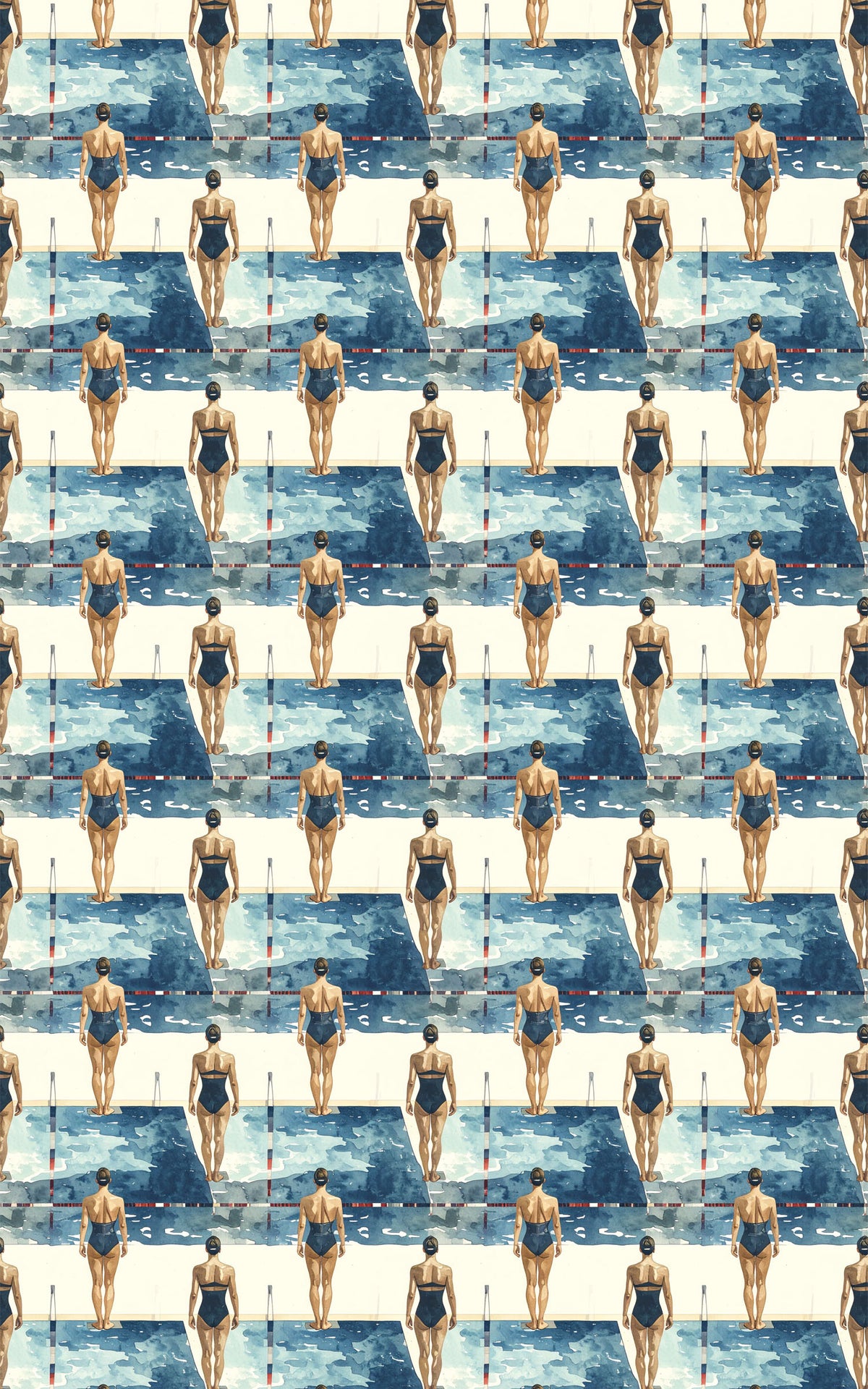 Diving Board & Splash Wrapping Paper