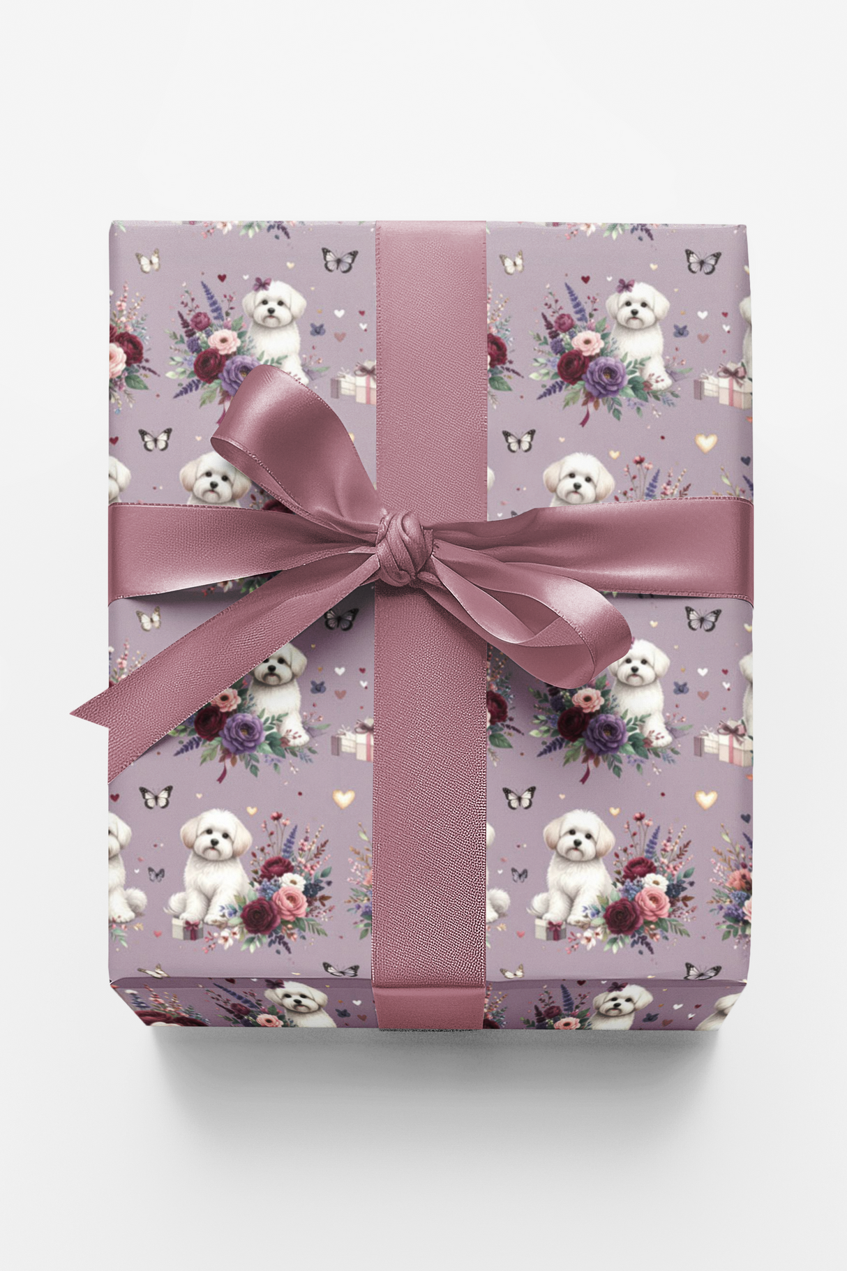Mother’s Day Maltese Wrapping Paper
