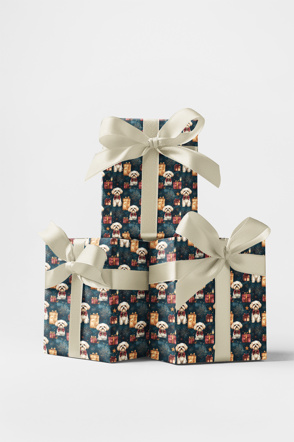 Maltese New Year Celebration Wrapping Paper