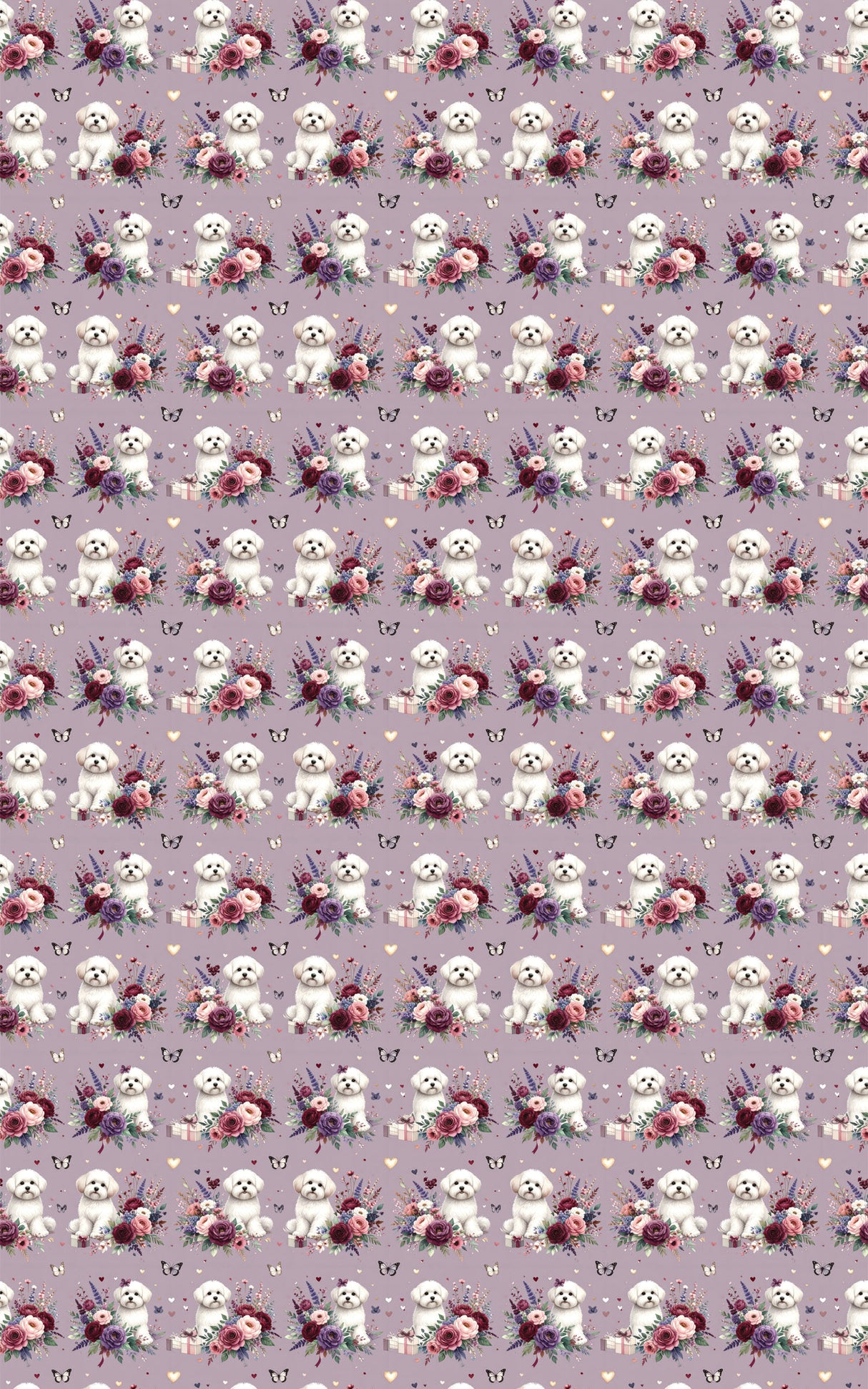 Mother’s Day Maltese Wrapping Paper
