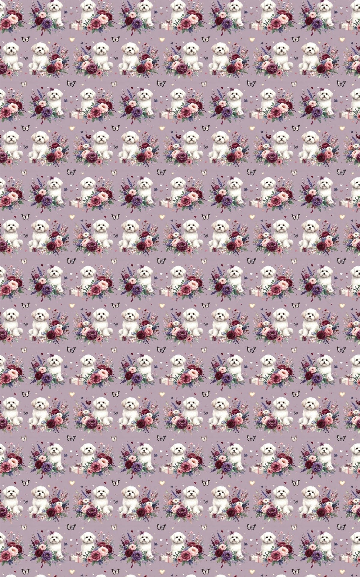 Mother’s Day Maltese Wrapping Paper - London Penny Gift Wrap