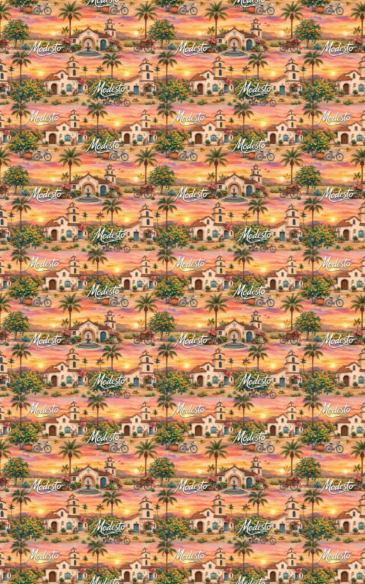 Modesto Valley Harvest - London Penny Gift Wrap