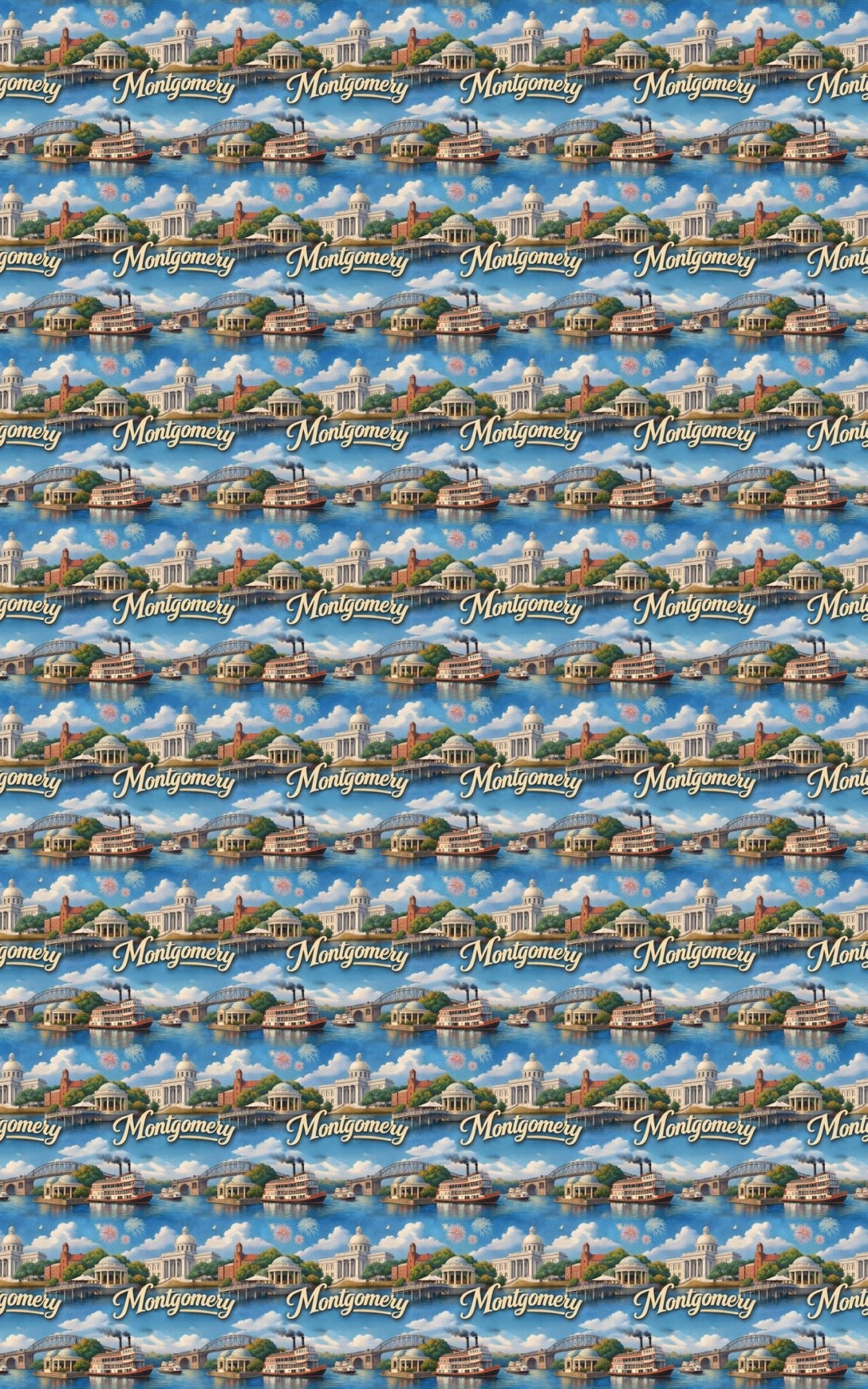 Montgomery Civil Heritage - London Penny Gift Wrap