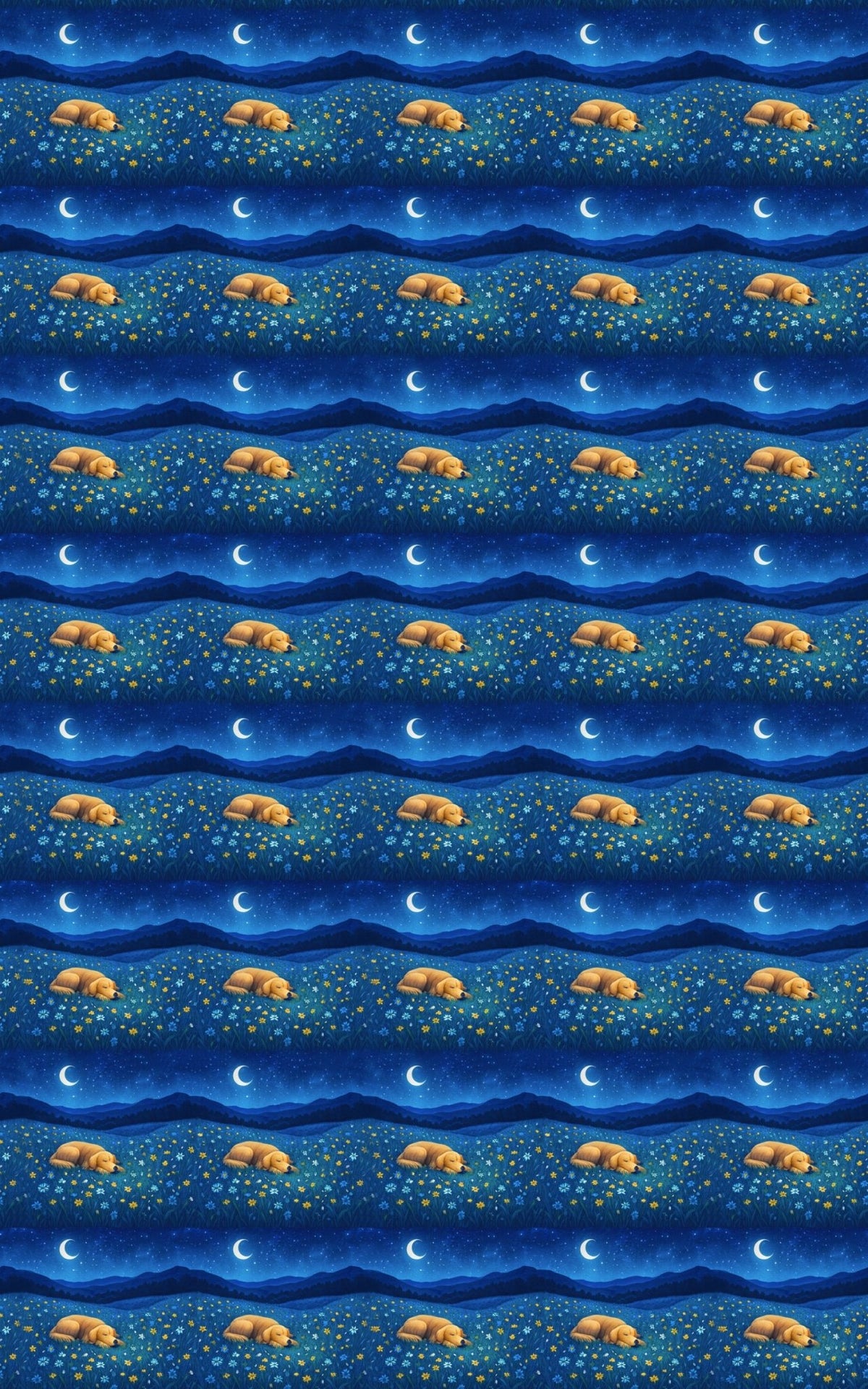 Moonlit Meadow - London Penny Gift Wrap