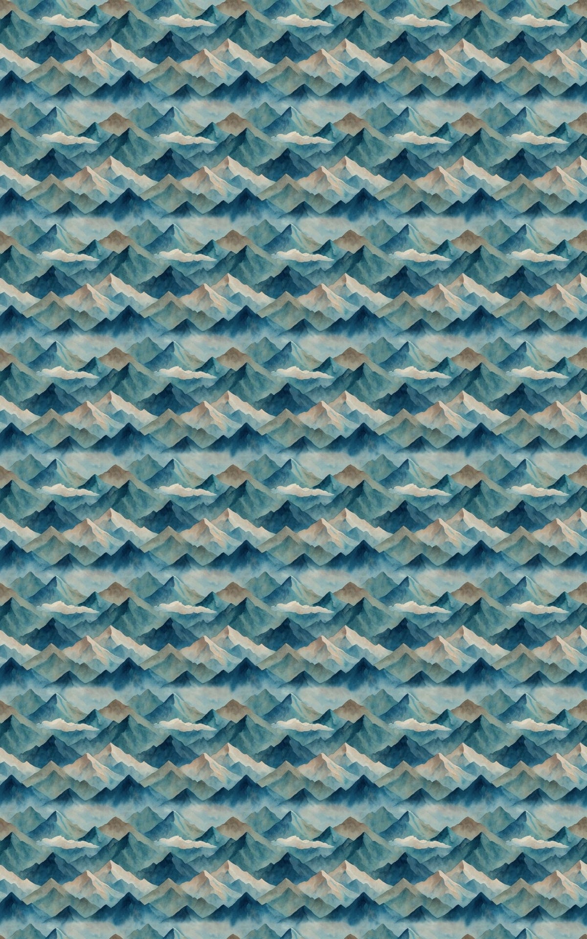 Wanderlust Peaks - London Penny Gift Wrap