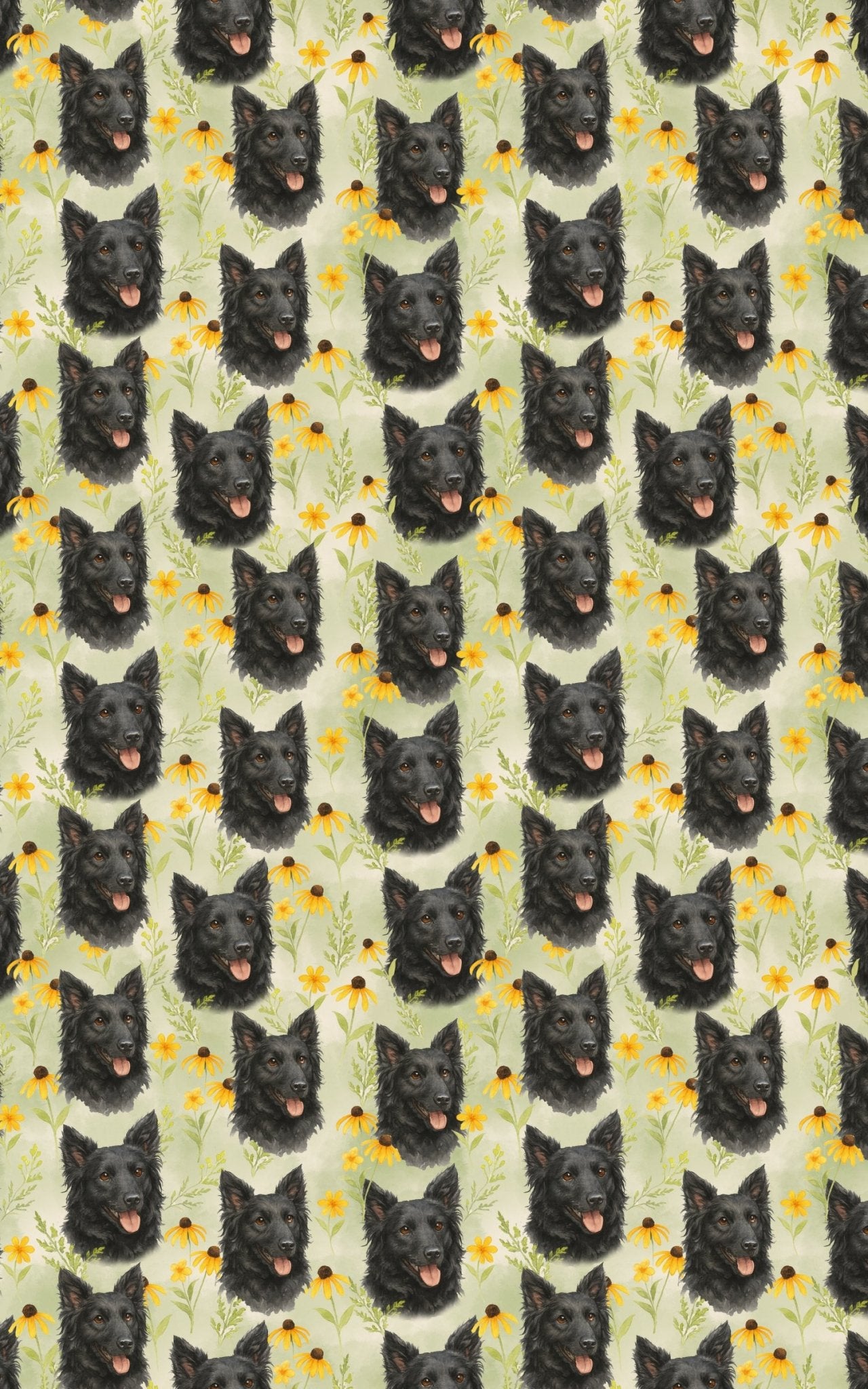 Golden Glow Pup - London Penny Gift Wrap