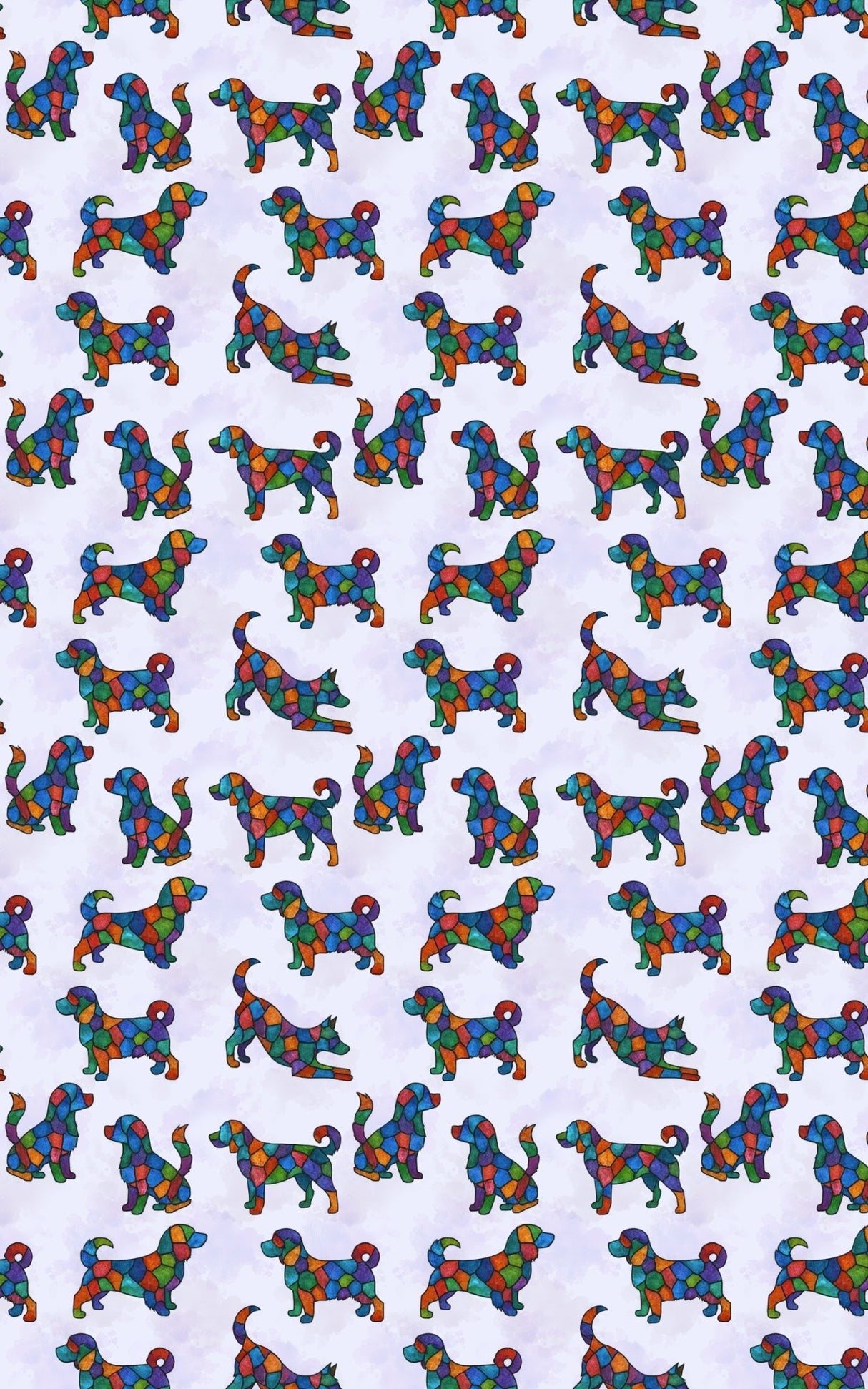 Mutt Mosaic - London Penny Gift Wrap