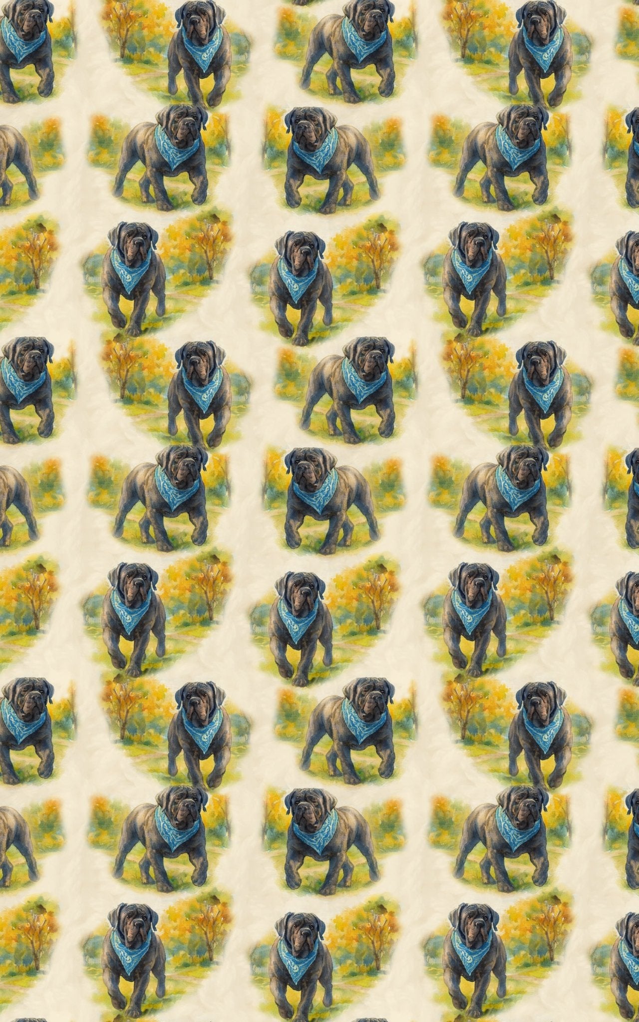 Mastiff Moments - London Penny Gift Wrap