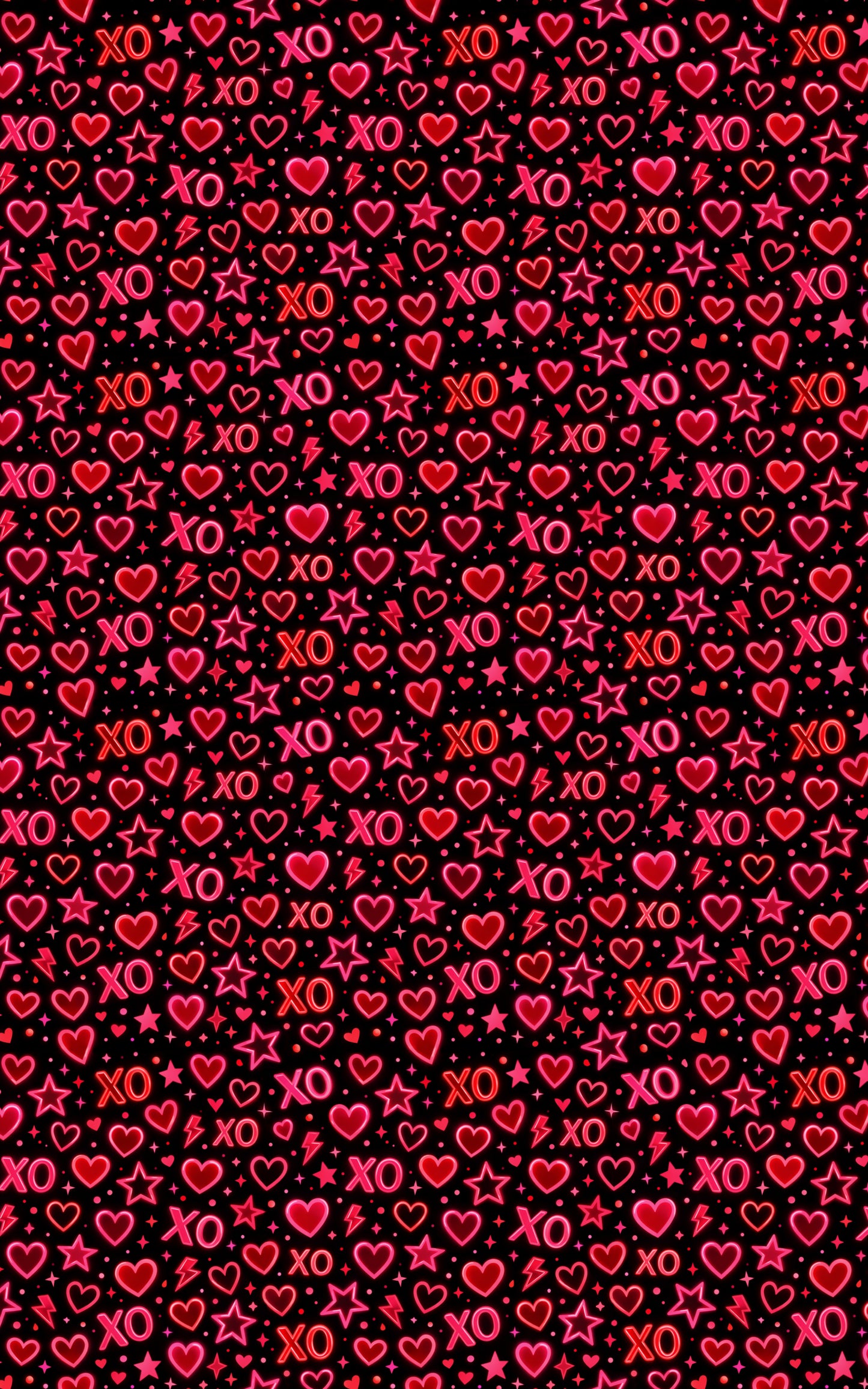 Neon Valentine Doodles