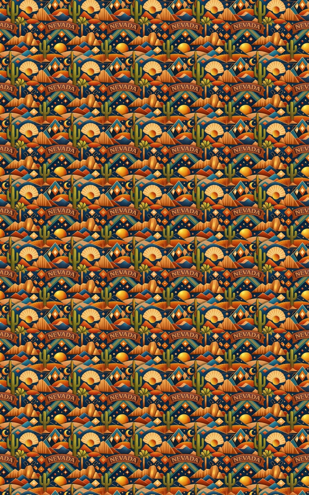 Nevada Desert Luxe - London Penny Gift Wrap