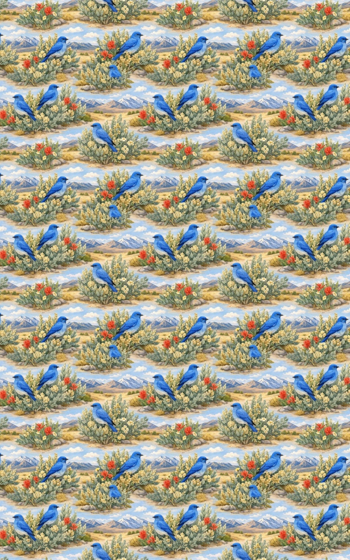 Nevada Flora & Fauna - London Penny Gift Wrap