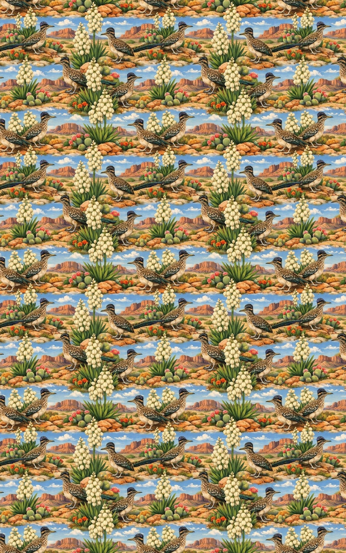 New Mexico Flora & Fauna - London Penny Gift Wrap