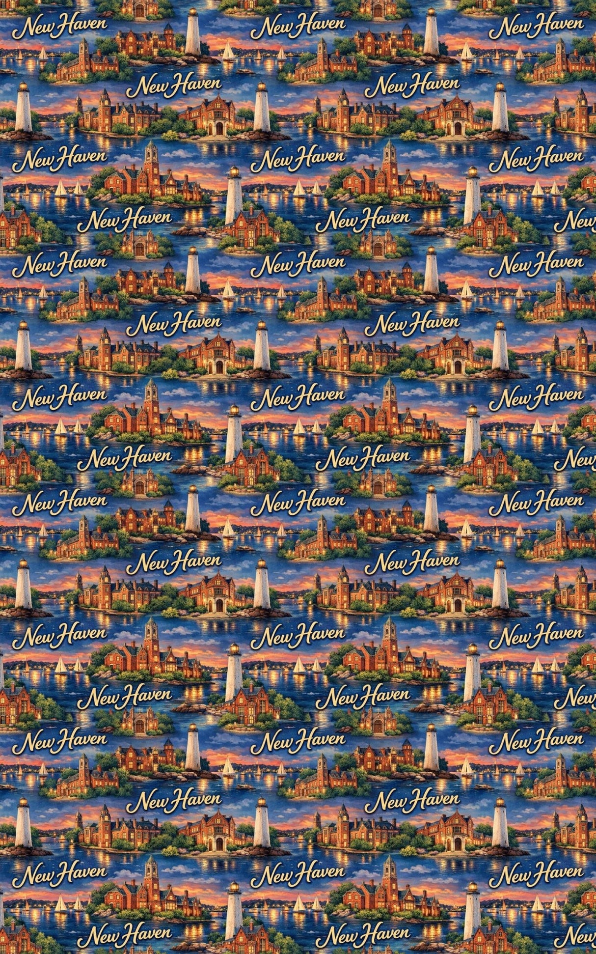 New Haven Ivy Harbor - London Penny Gift Wrap