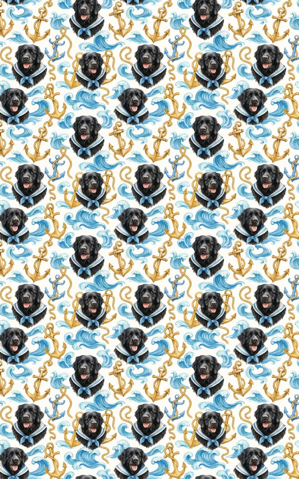 Newfoundland Nautical - London Penny Gift Wrap