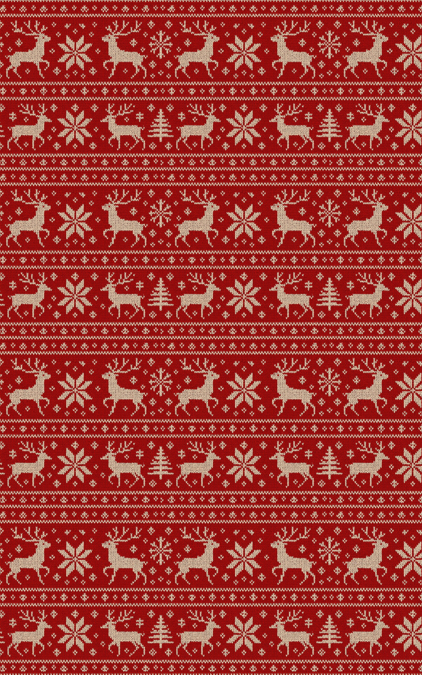 Nordic Reindeer Knit