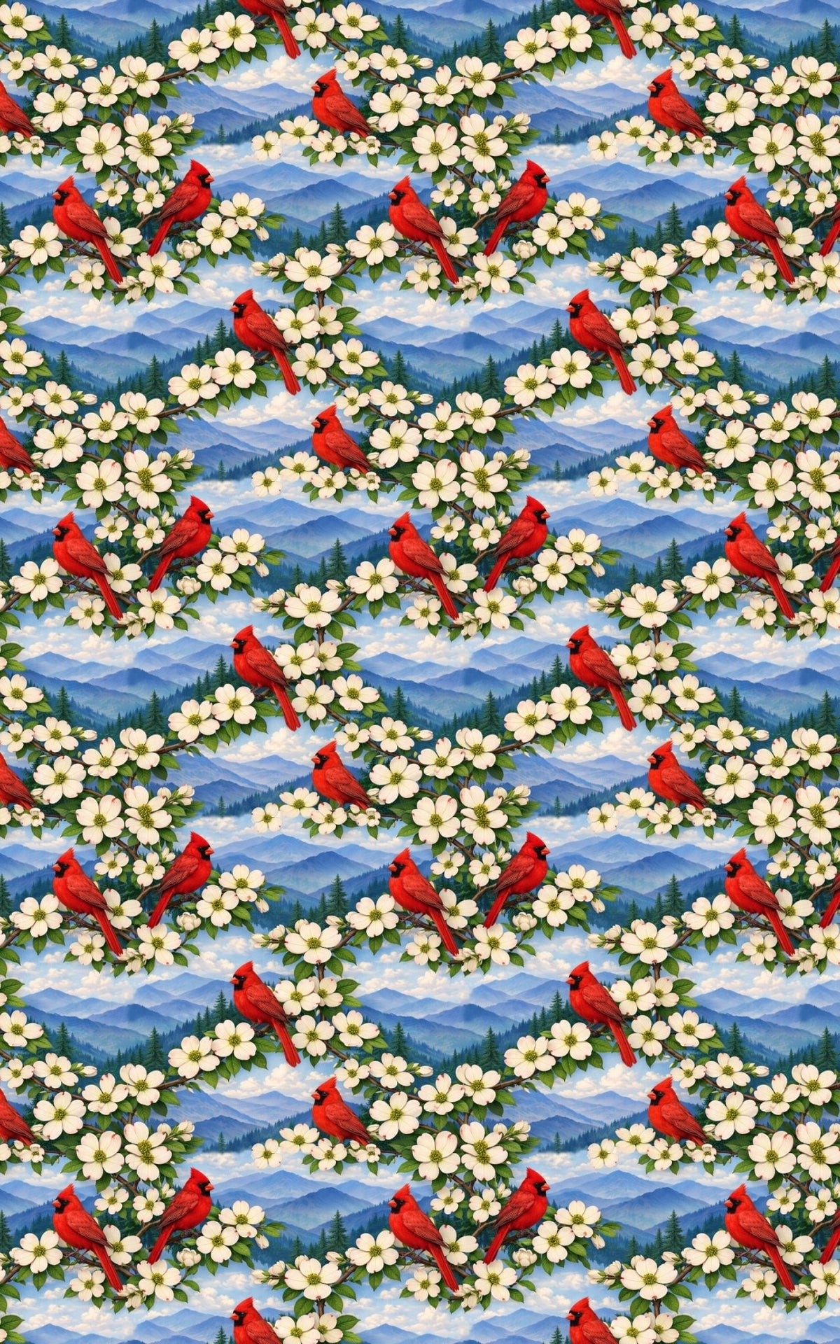 North Carolina Flora & Fauna - London Penny Gift Wrap