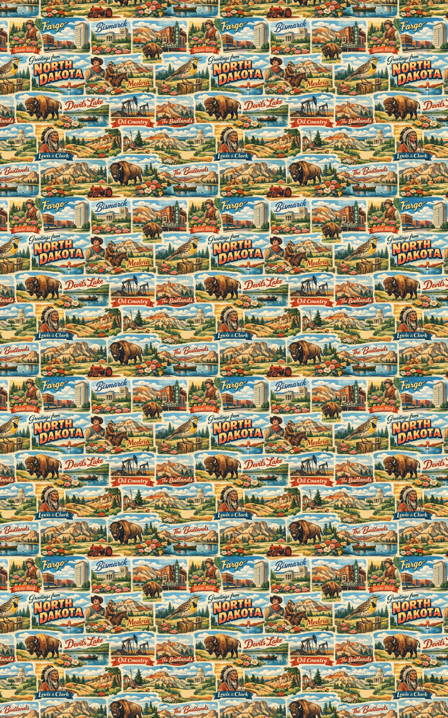 North Dakota Postcard Memories