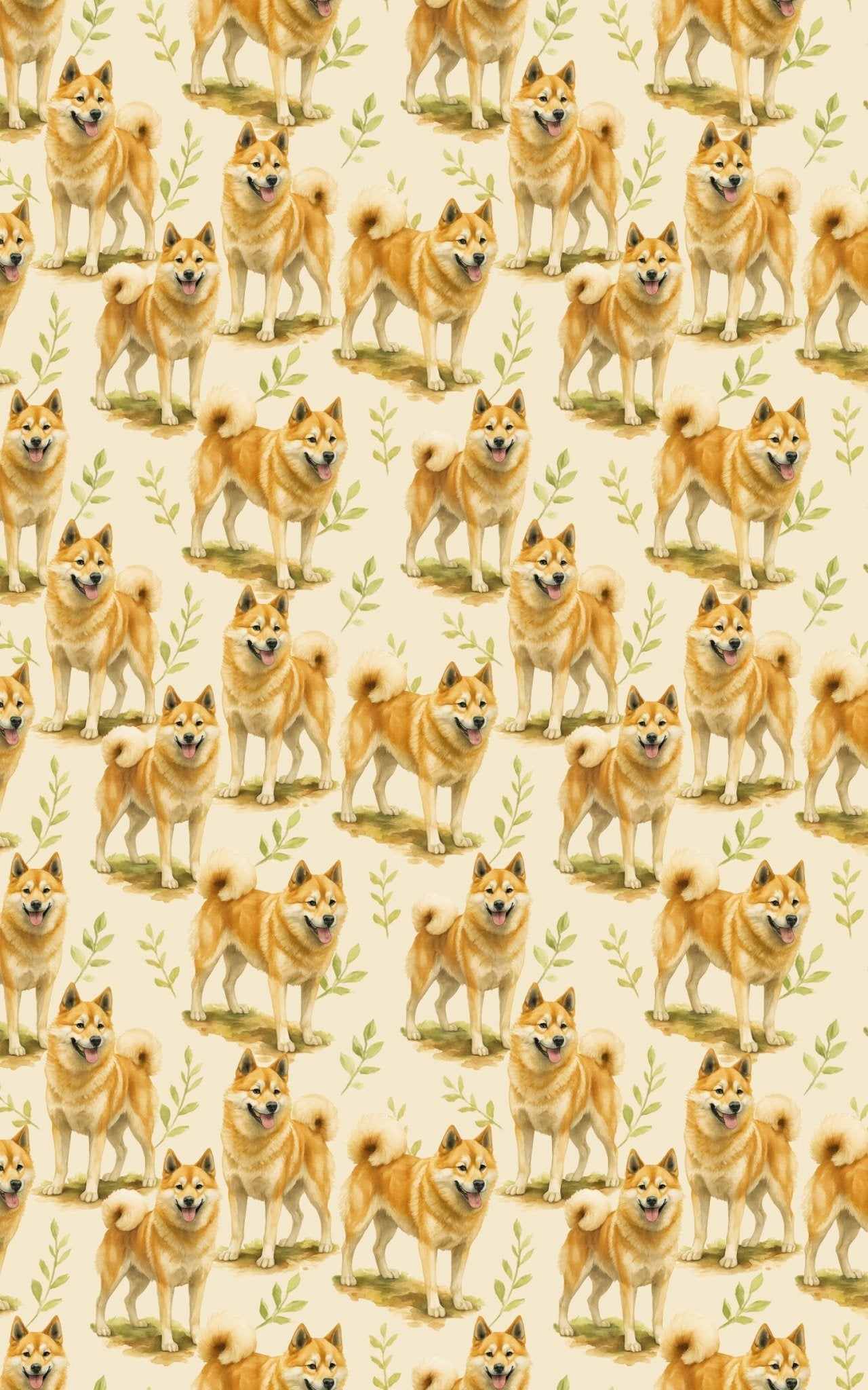 Falling for Buhunds - London Penny Gift Wrap