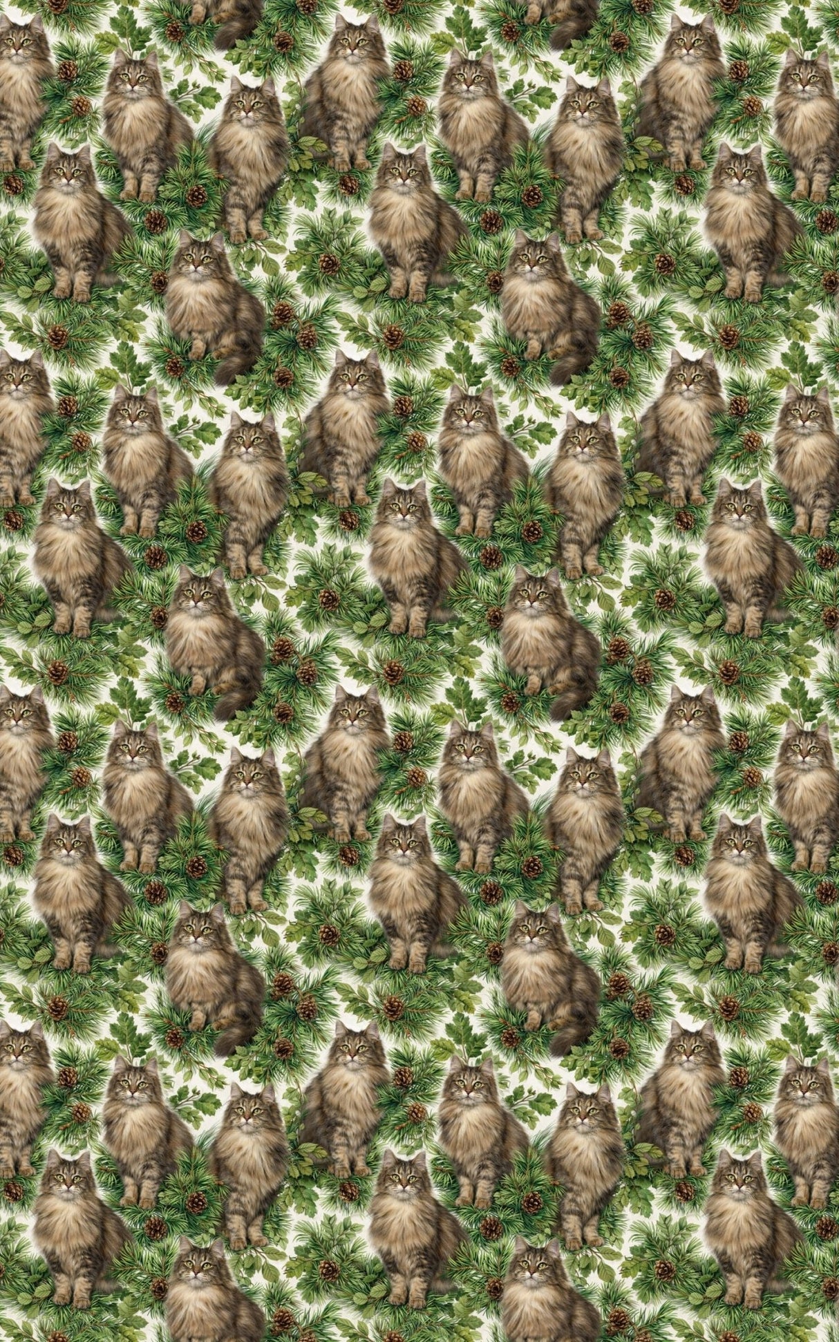 Norwegian Forest Frolic - London Penny Gift Wrap