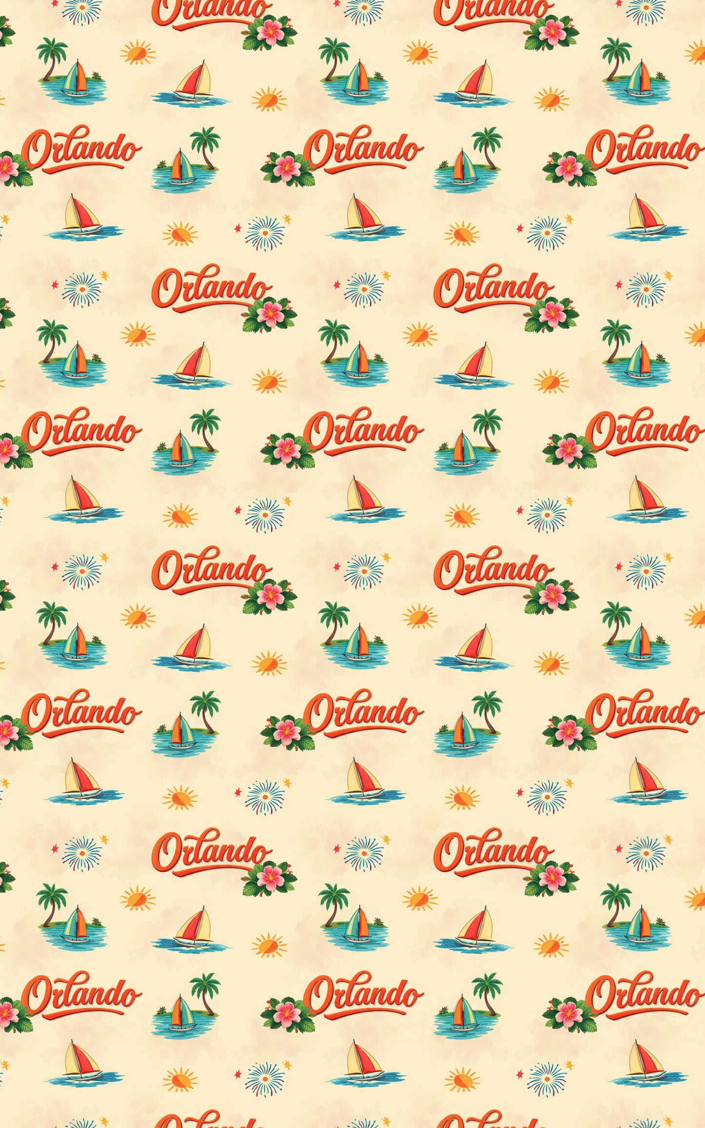 Orlando Theme Park Era Retro