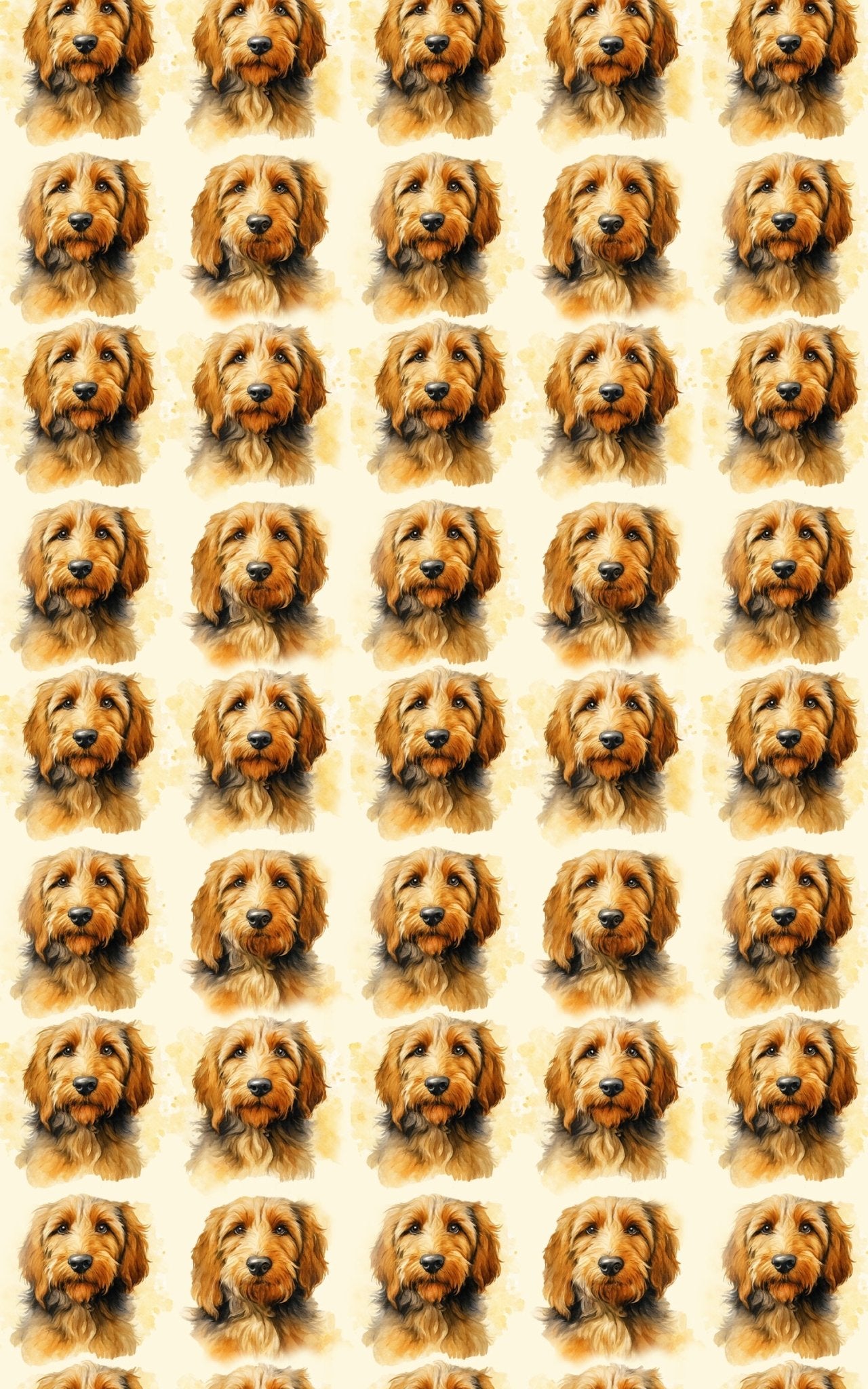 Shaggy Hound Delight - London Penny Gift Wrap
