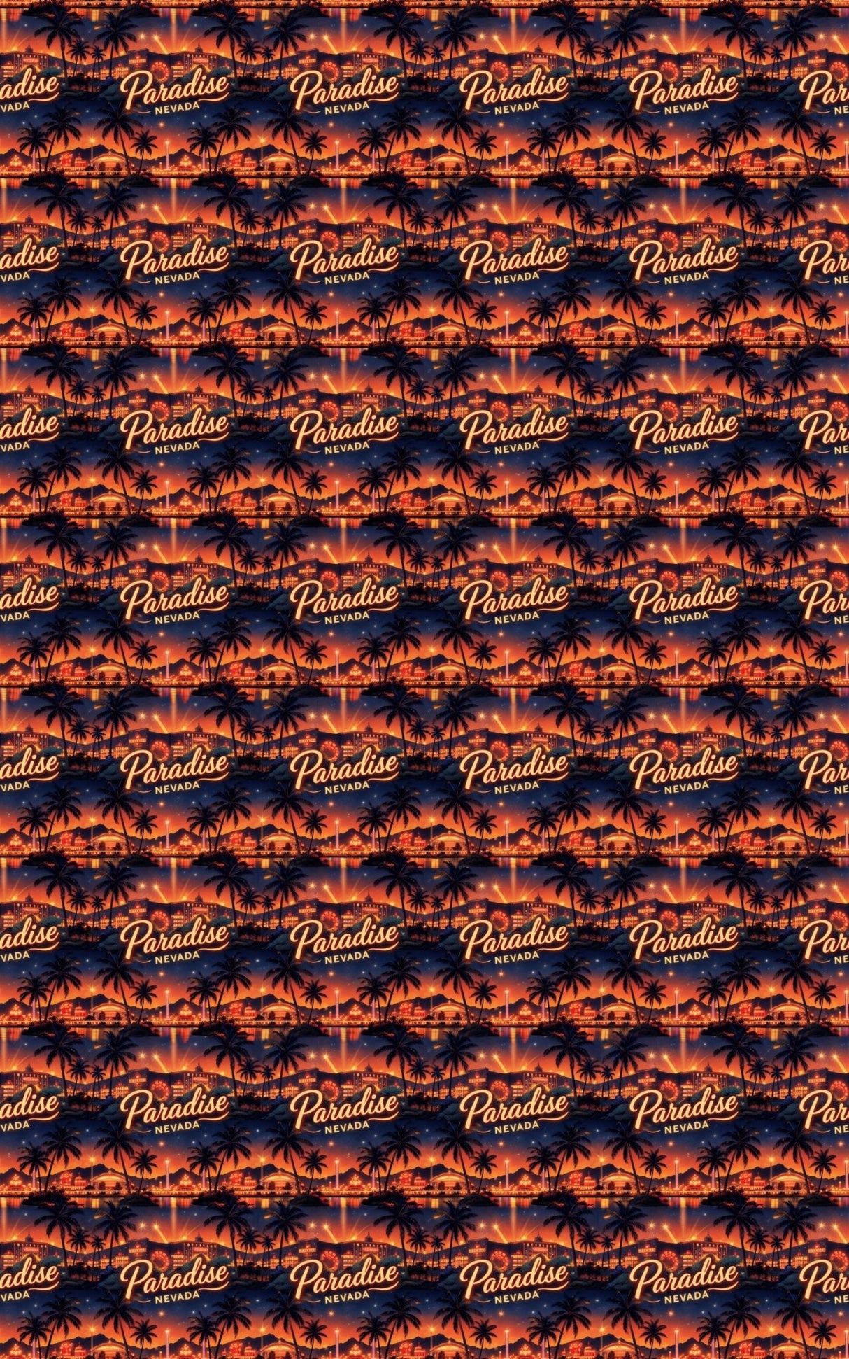 Paradise Nevada Strip Glow - London Penny Gift Wrap