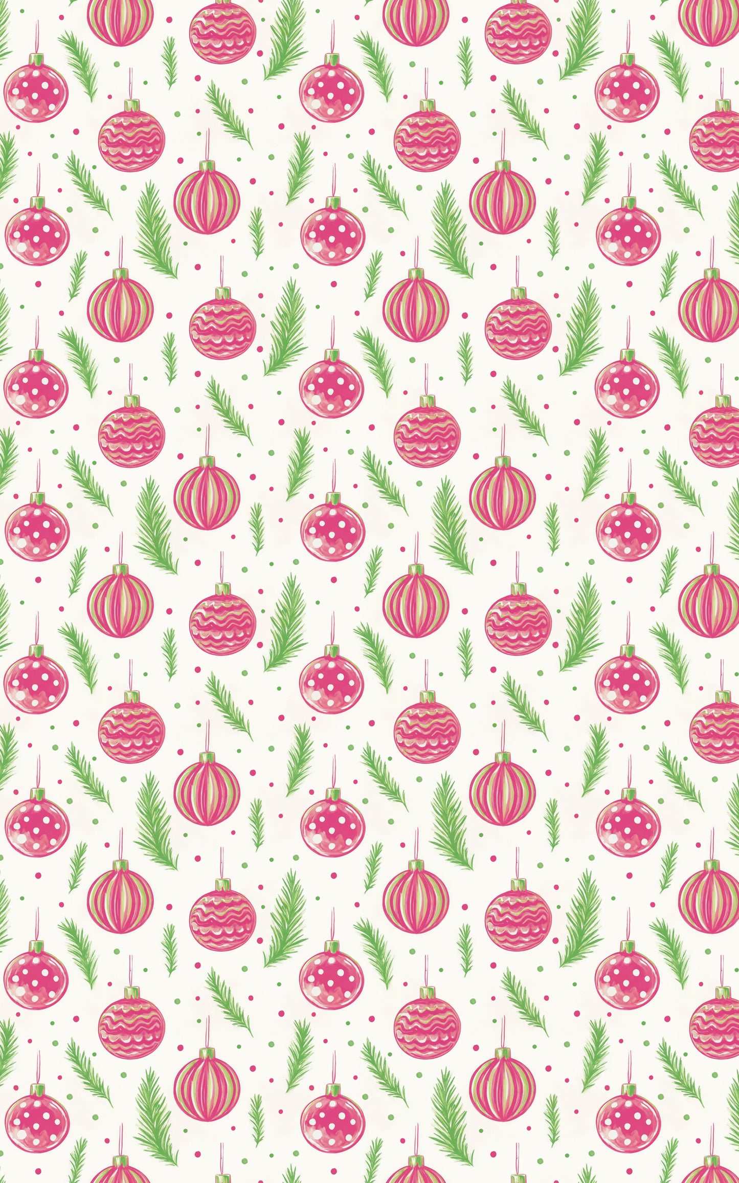 Pastel Winter Baubles