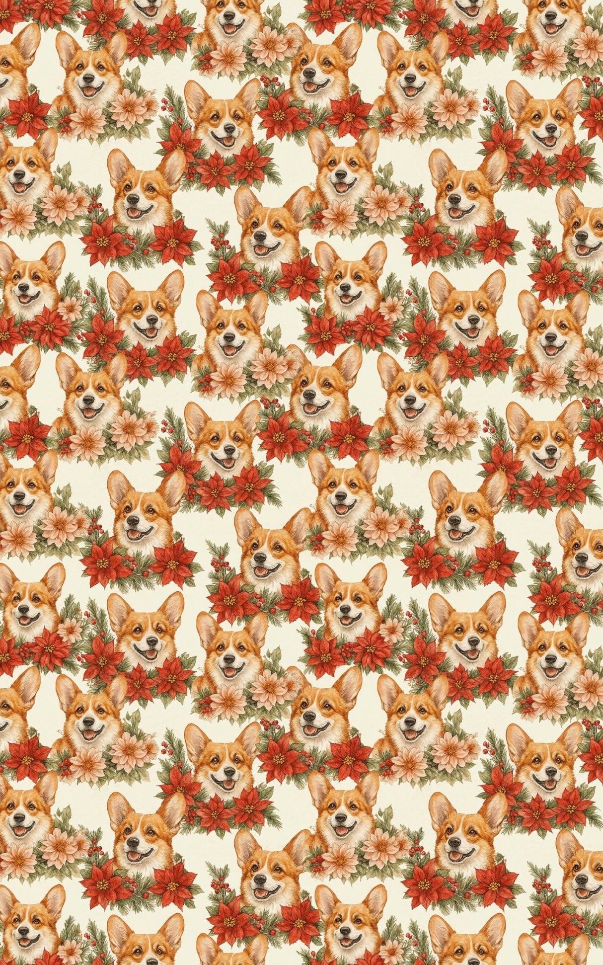 A Very Merry Corgi Christmas - London Penny Gift Wrap