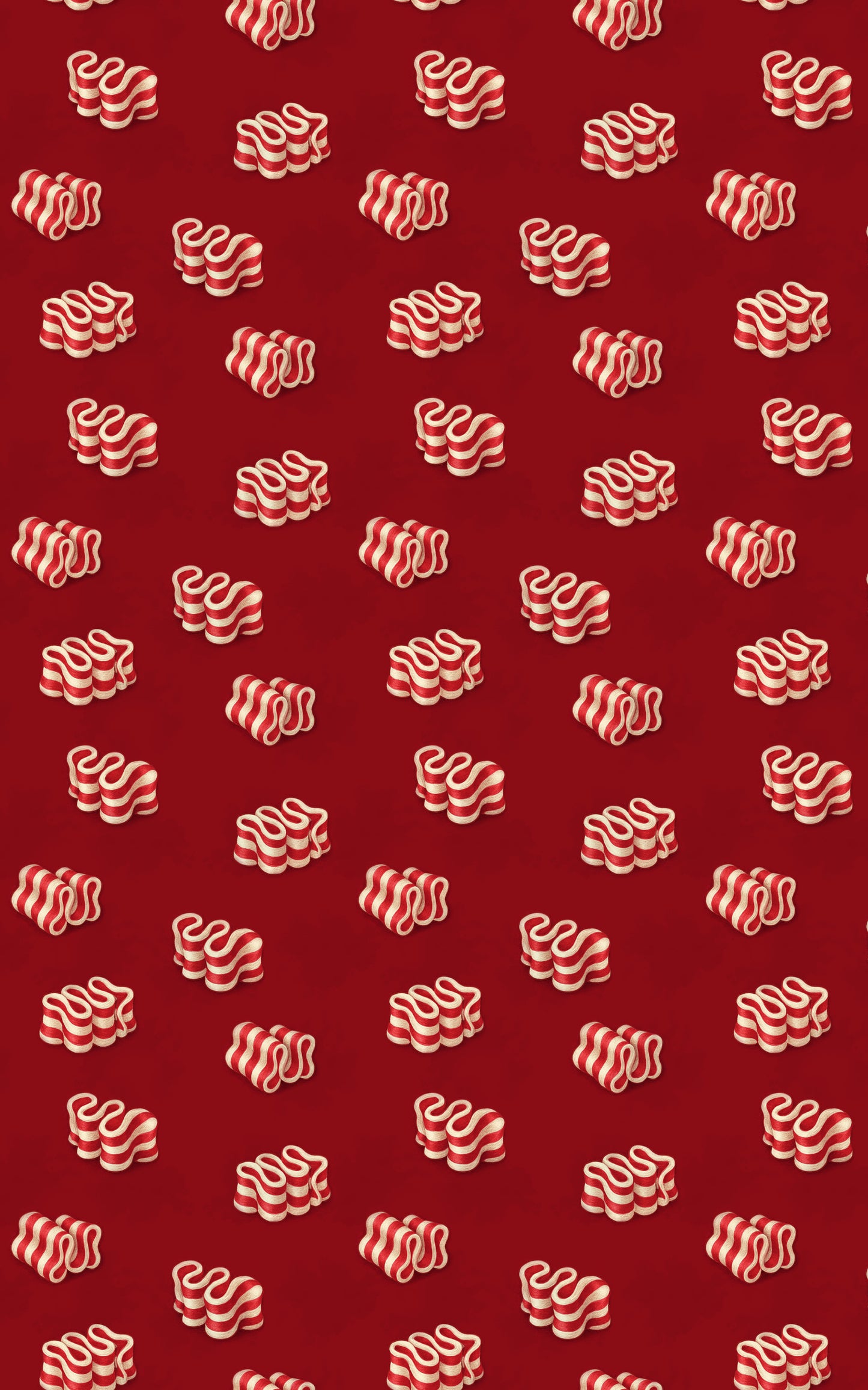 Peppermint Ribbon Candy