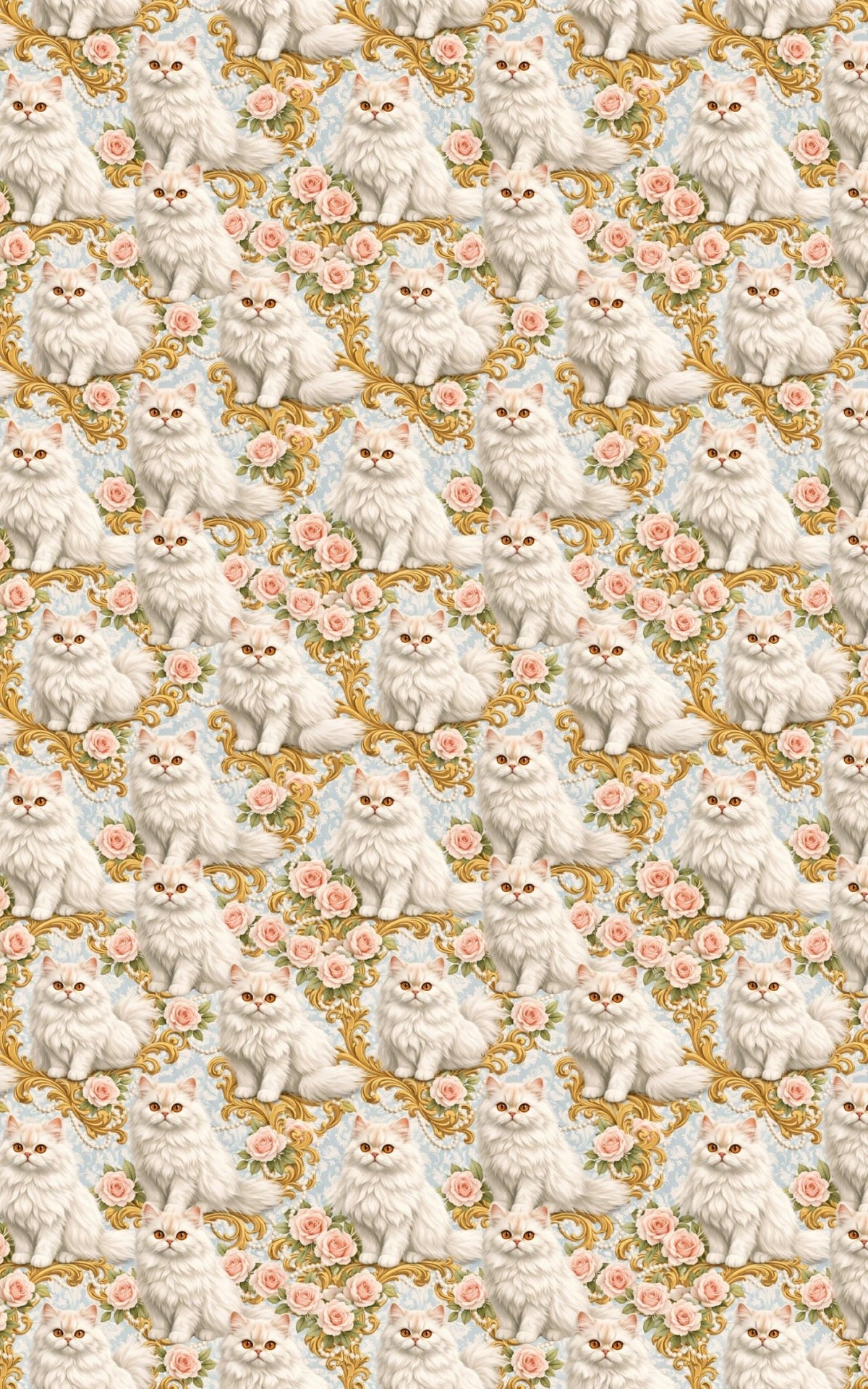 Persian Velvet Whiskers - London Penny Gift Wrap