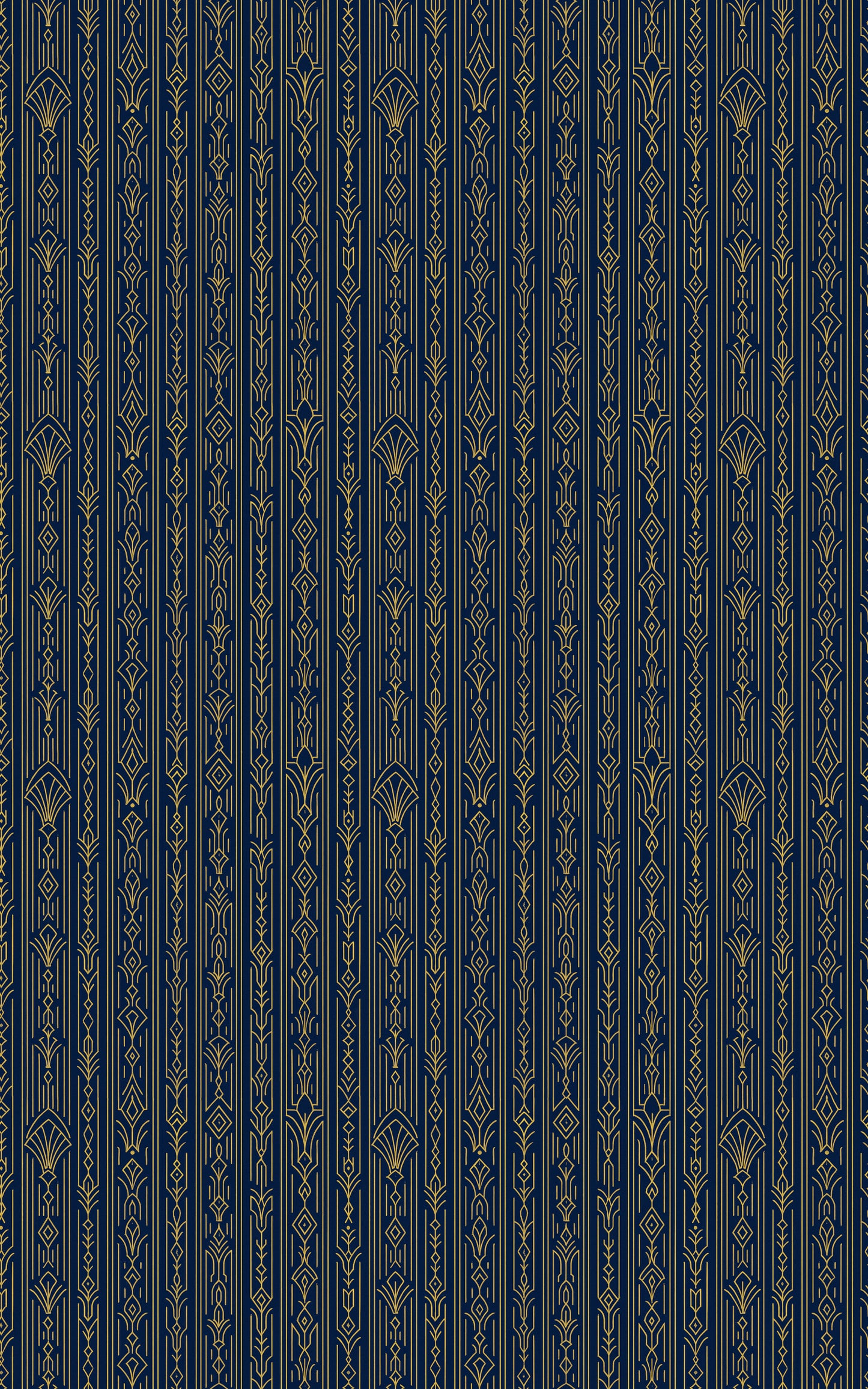 Pinstripe Art Deco