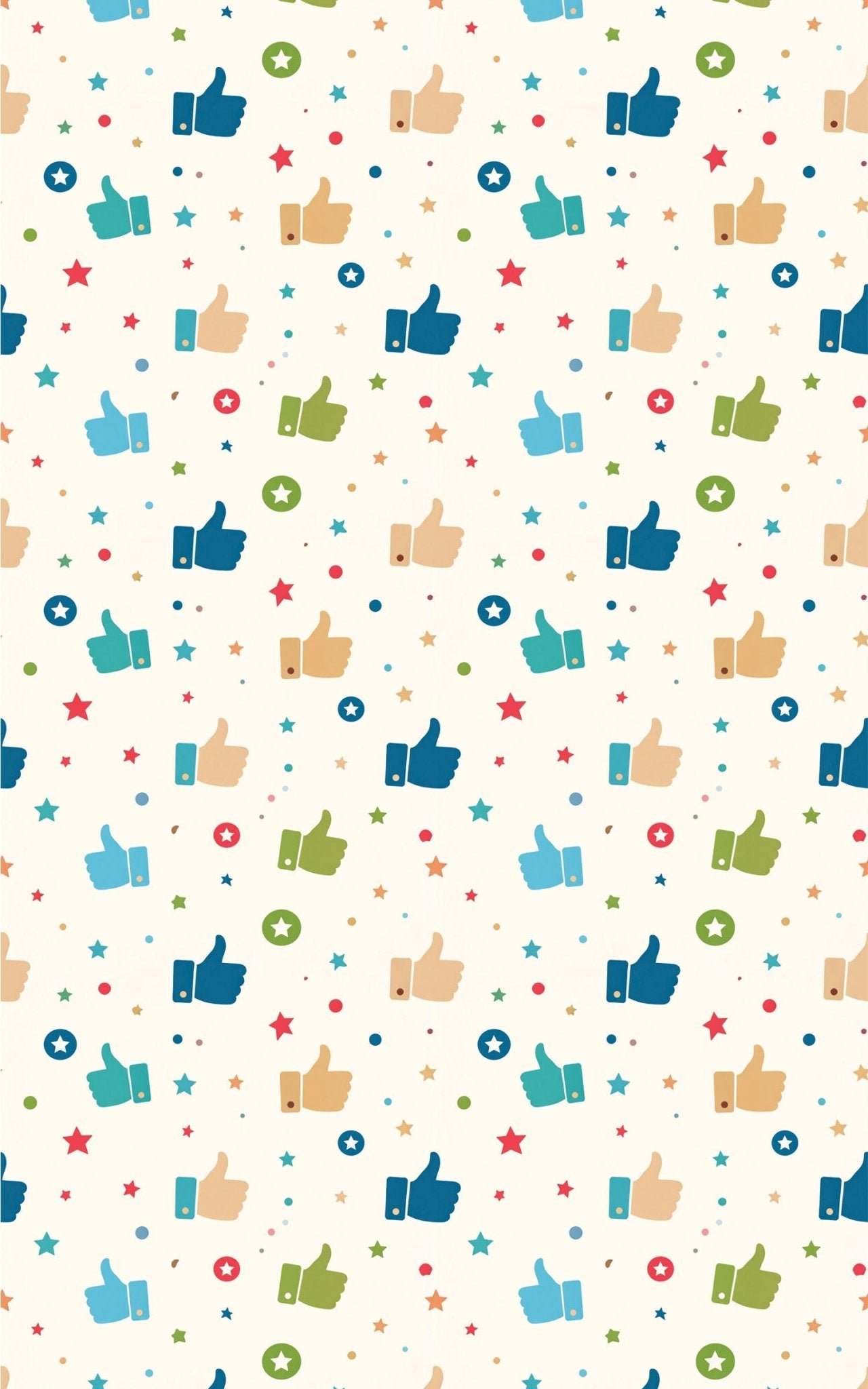 Thumbs Up Fiesta Wrapping Paper - London Penny Gift Wrap
