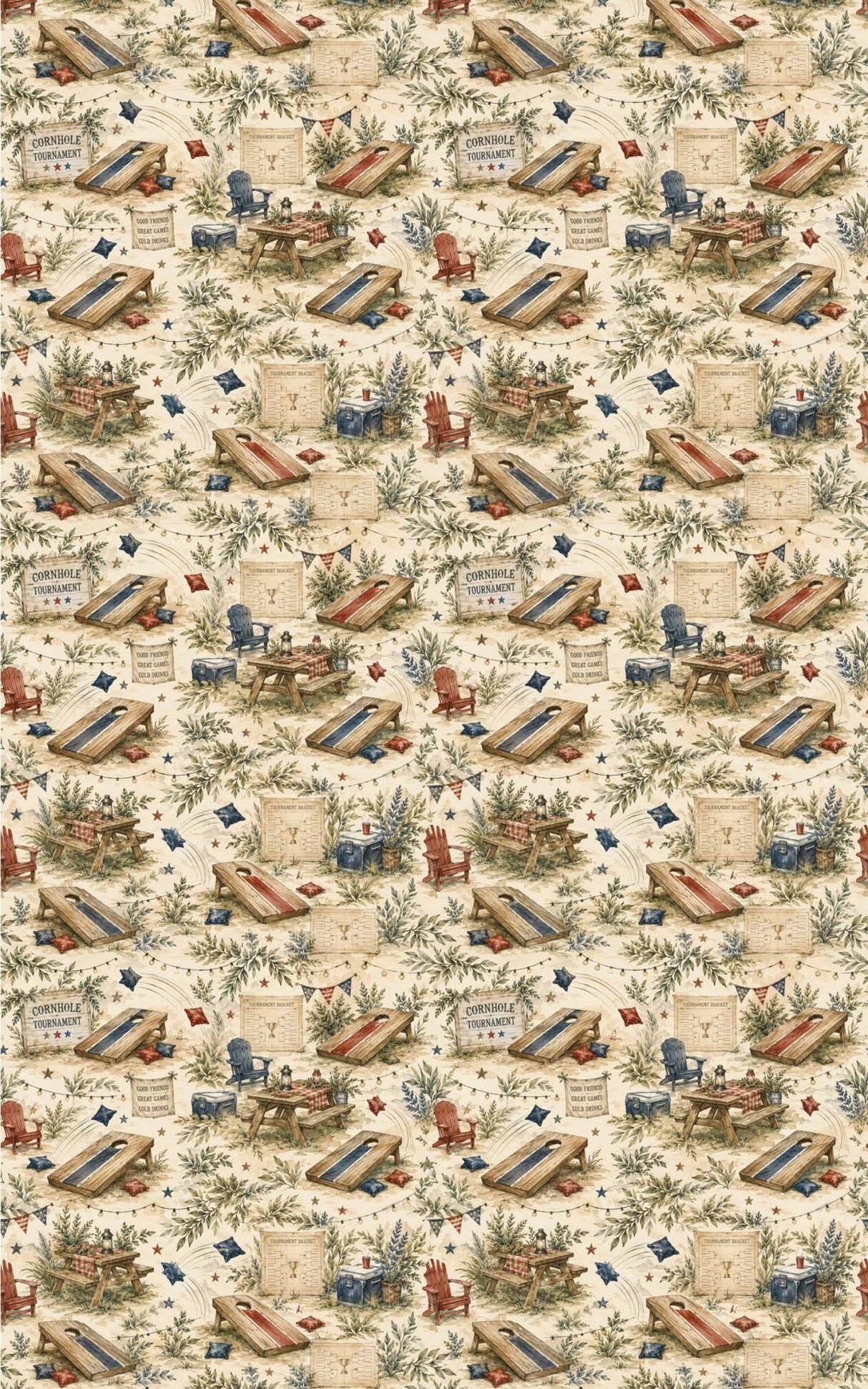 Backyard Tournament Classic Wrapping Paper - London Penny Gift Wrap