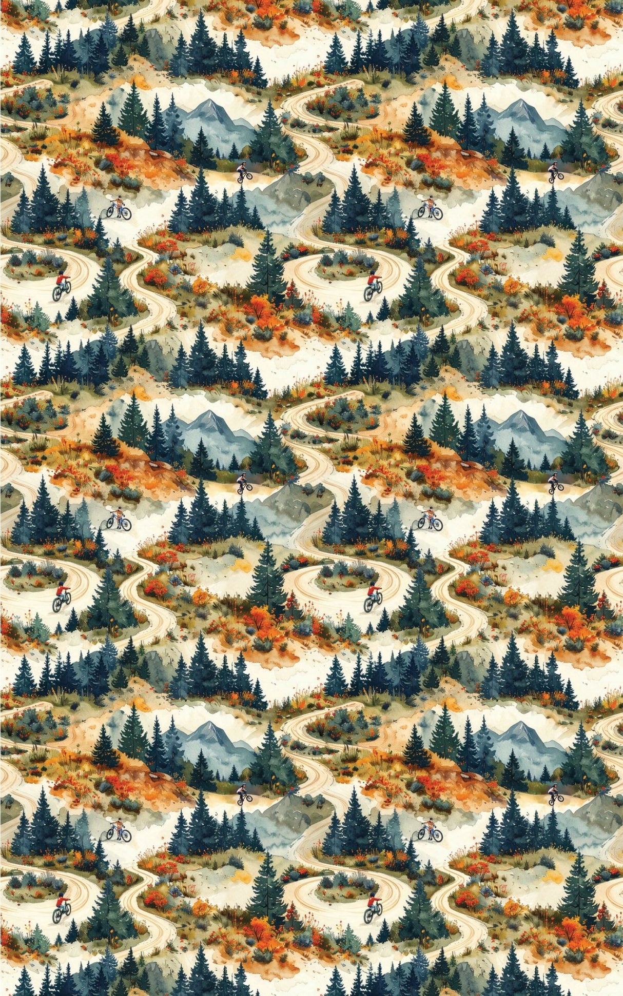 Trail Builder's Journal Wrapping Paper - London Penny Gift Wrap