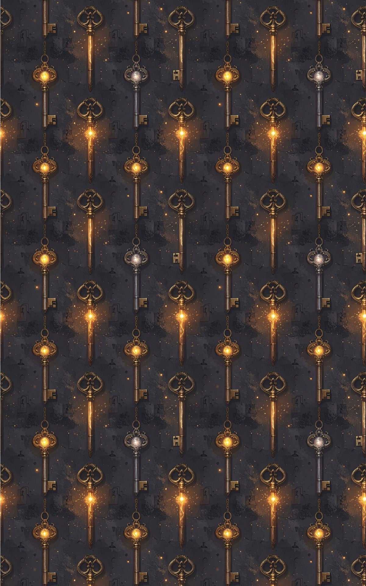 Mystical Key of Fantasy Wrapping Paper - London Penny Gift Wrap