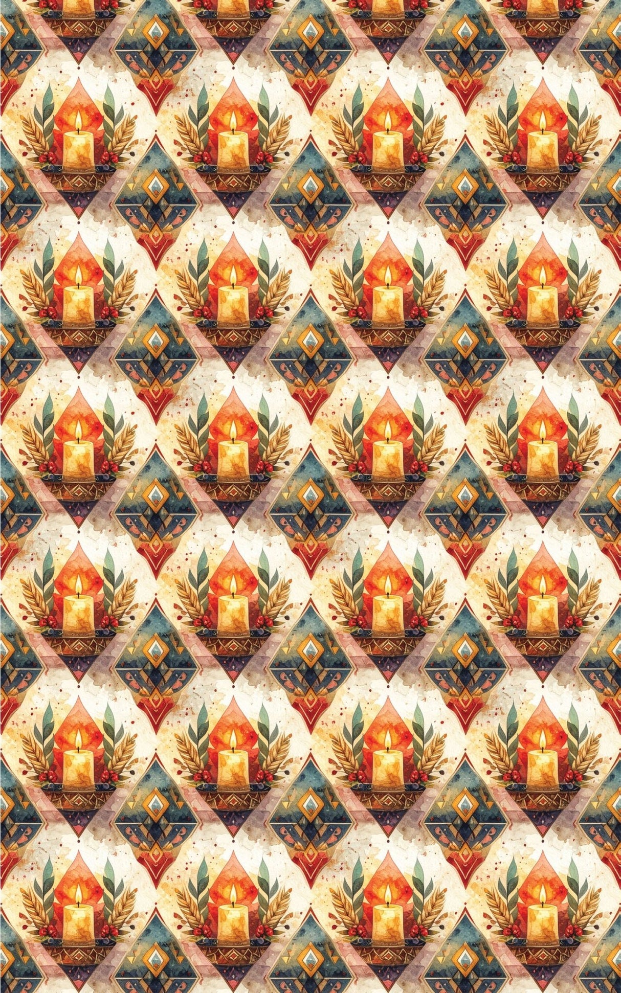 LIMITED TIME | Decorative Cultural Geometry Wrapping Paper - London Penny Gift Wrap