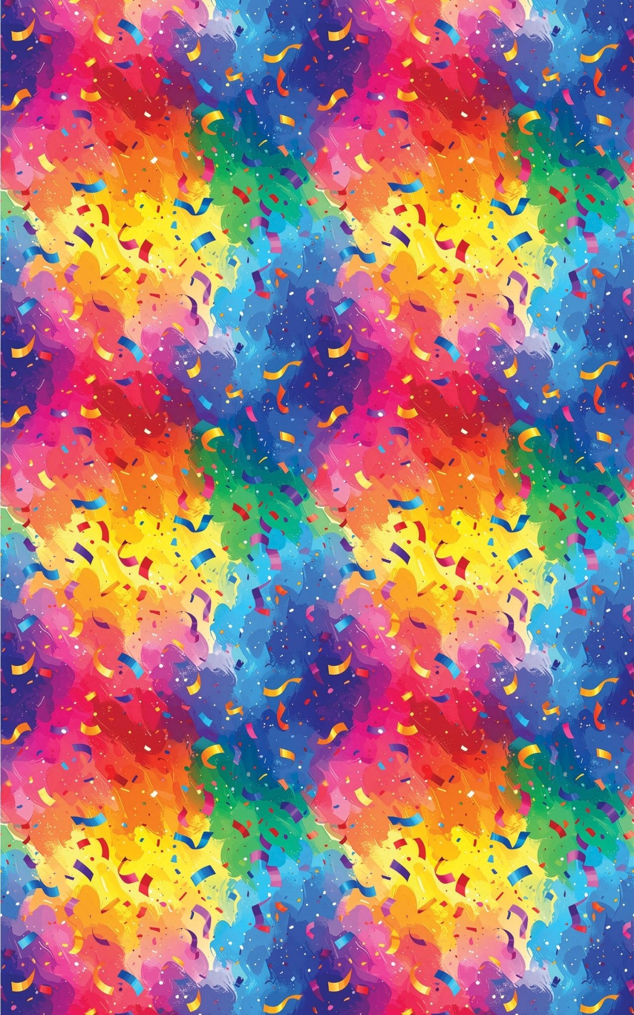 Confetti Storm Celebration Wrapping Paper - London Penny Gift Wrap